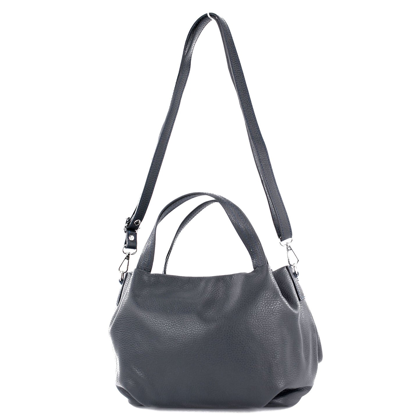modamoda de T218 Damen Leder Henkeltasche Tragetasche Schultertasche handmade in Italy