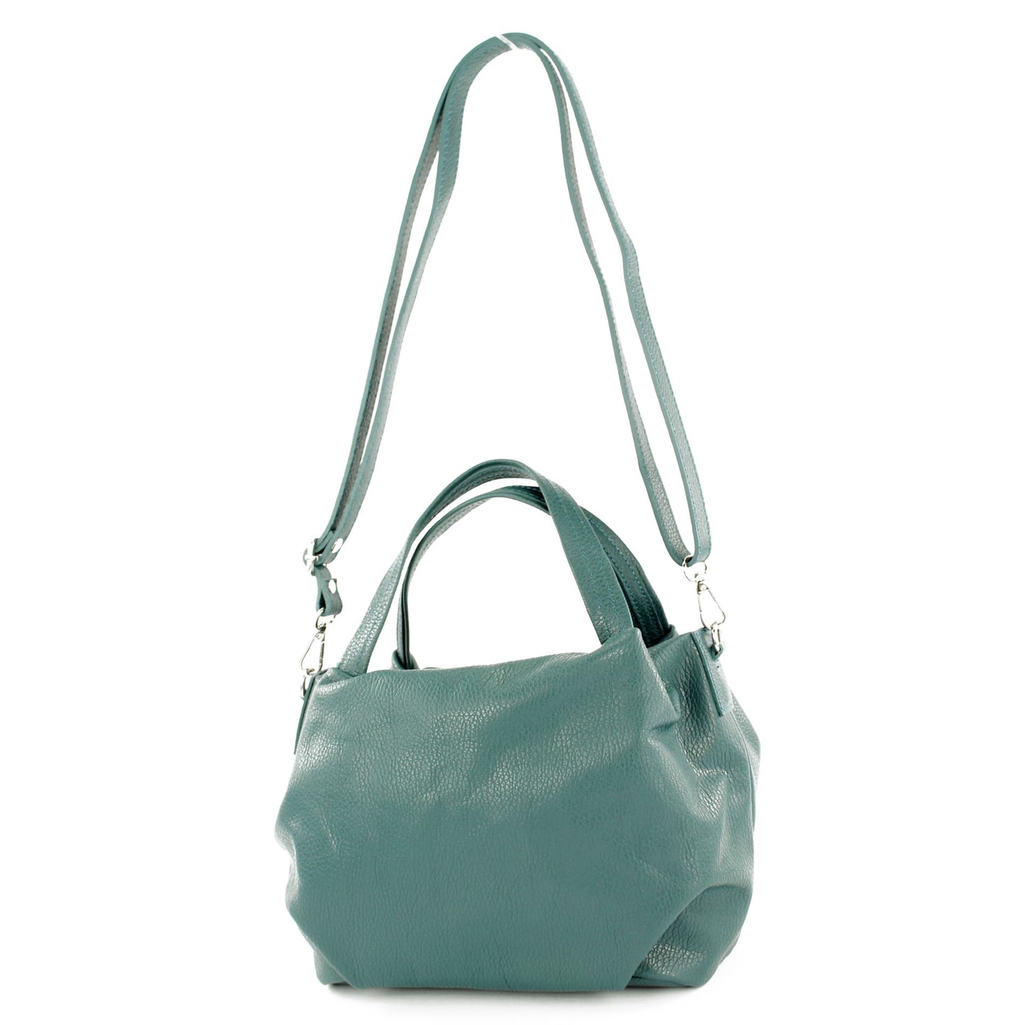modamoda de T218 Damen Leder Henkeltasche Tragetasche Schultertasche handmade in Italy