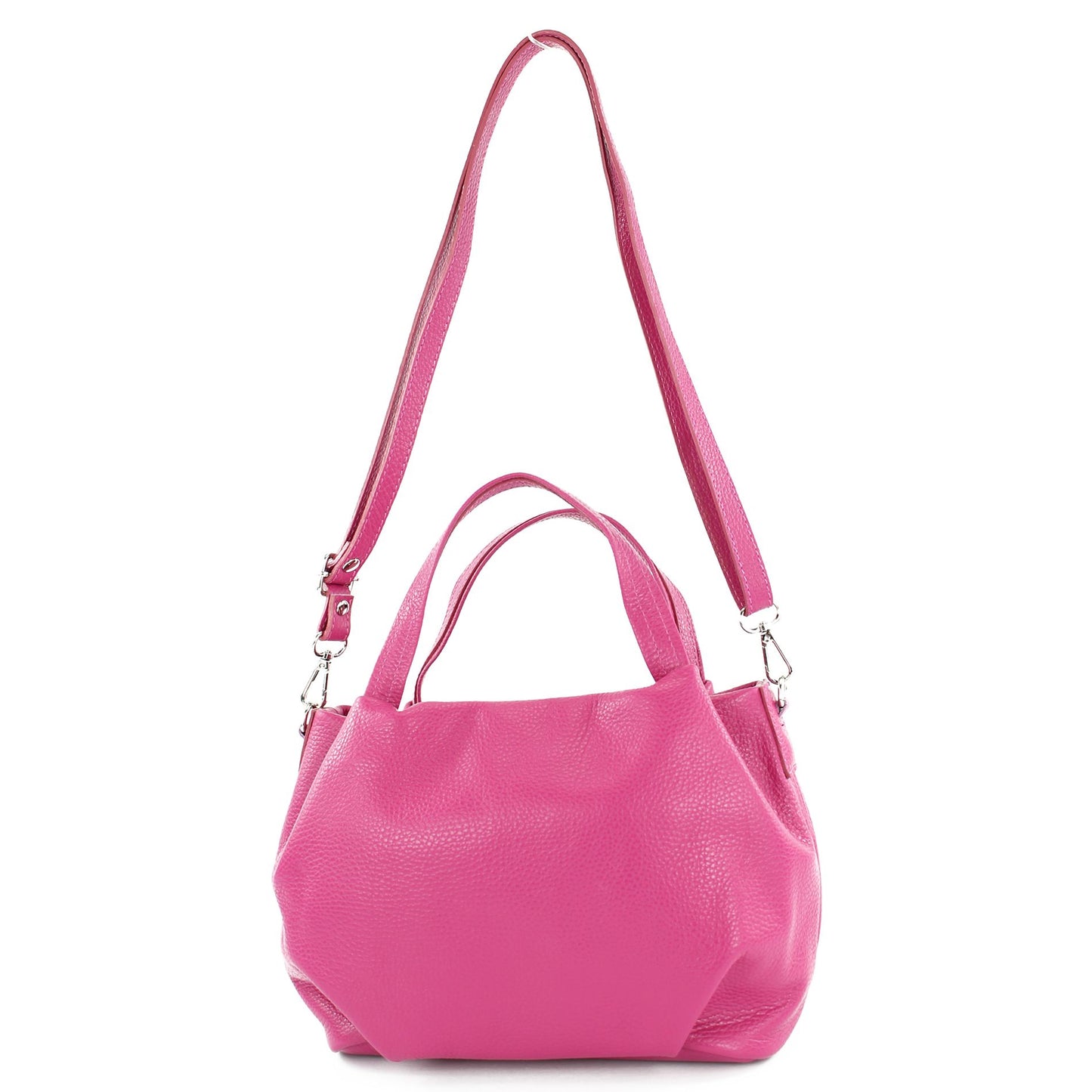 modamoda de T218 Damen Leder Henkeltasche Tragetasche Schultertasche handmade in Italy