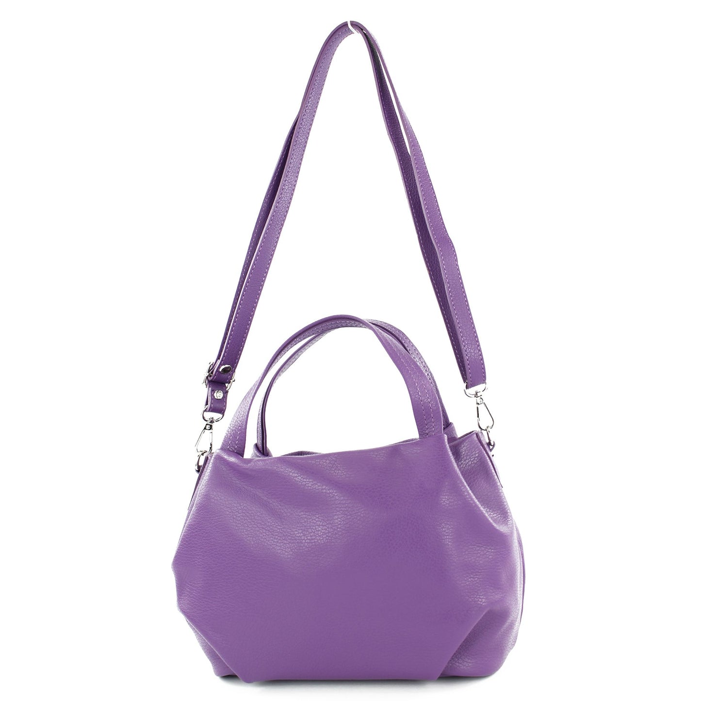 modamoda de T218 Damen Leder Henkeltasche Tragetasche Schultertasche handmade in Italy