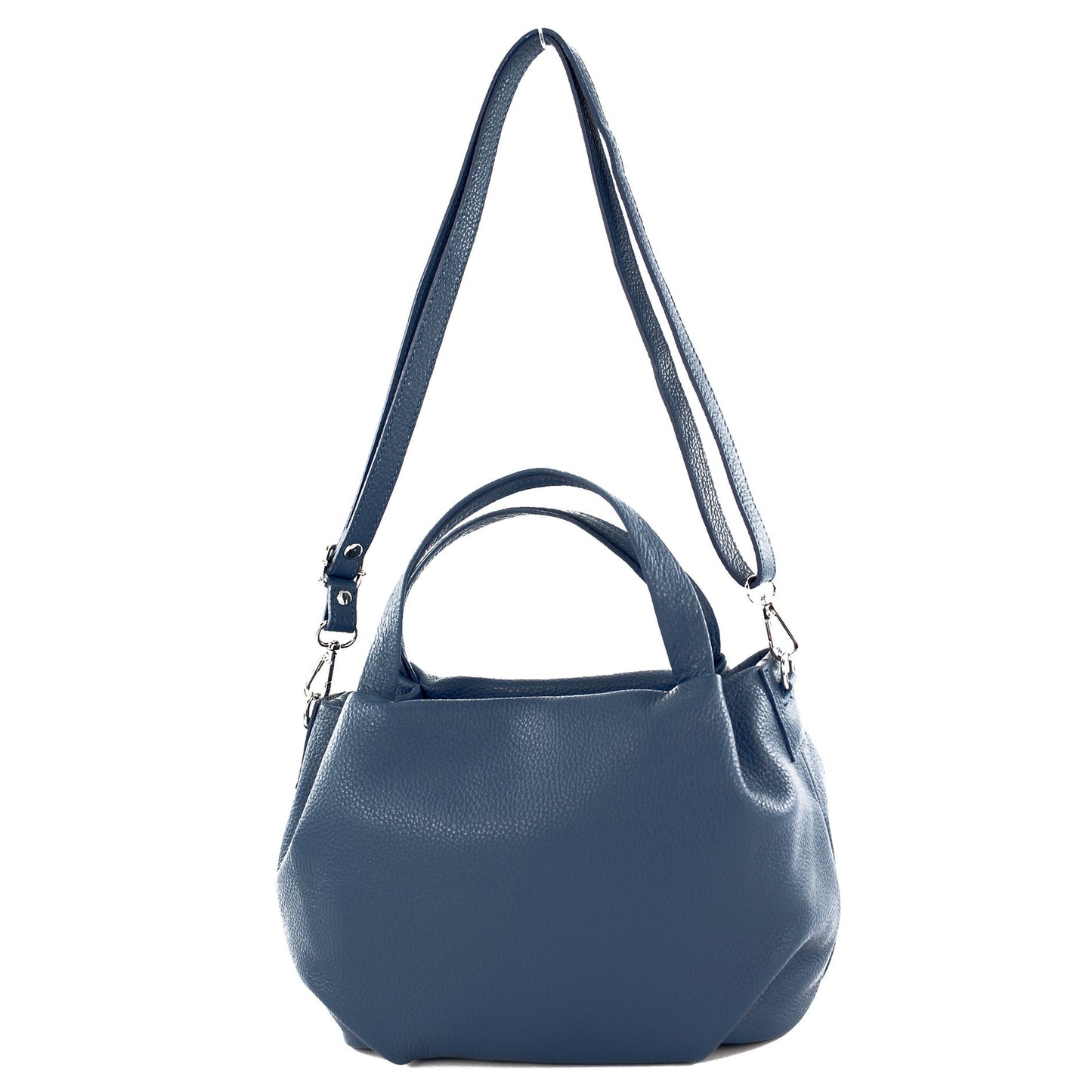 modamoda de T218 Damen Leder Henkeltasche Tragetasche Schultertasche handmade in Italy