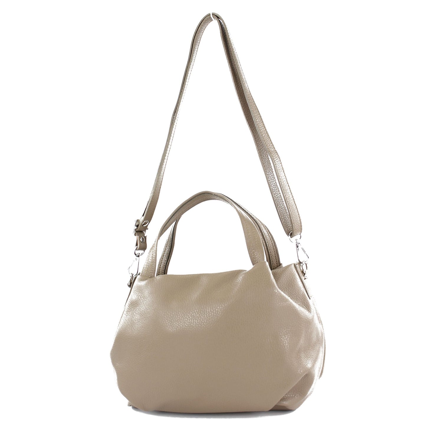 modamoda de T218 Damen Leder Henkeltasche Tragetasche Schultertasche handmade in Italy