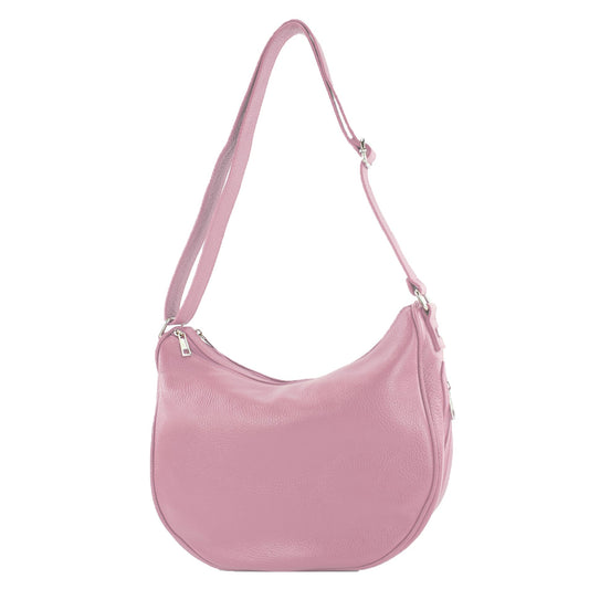 modamoda de T222 Damen Leder Umhängetasche Schultertasche handmade in Italy