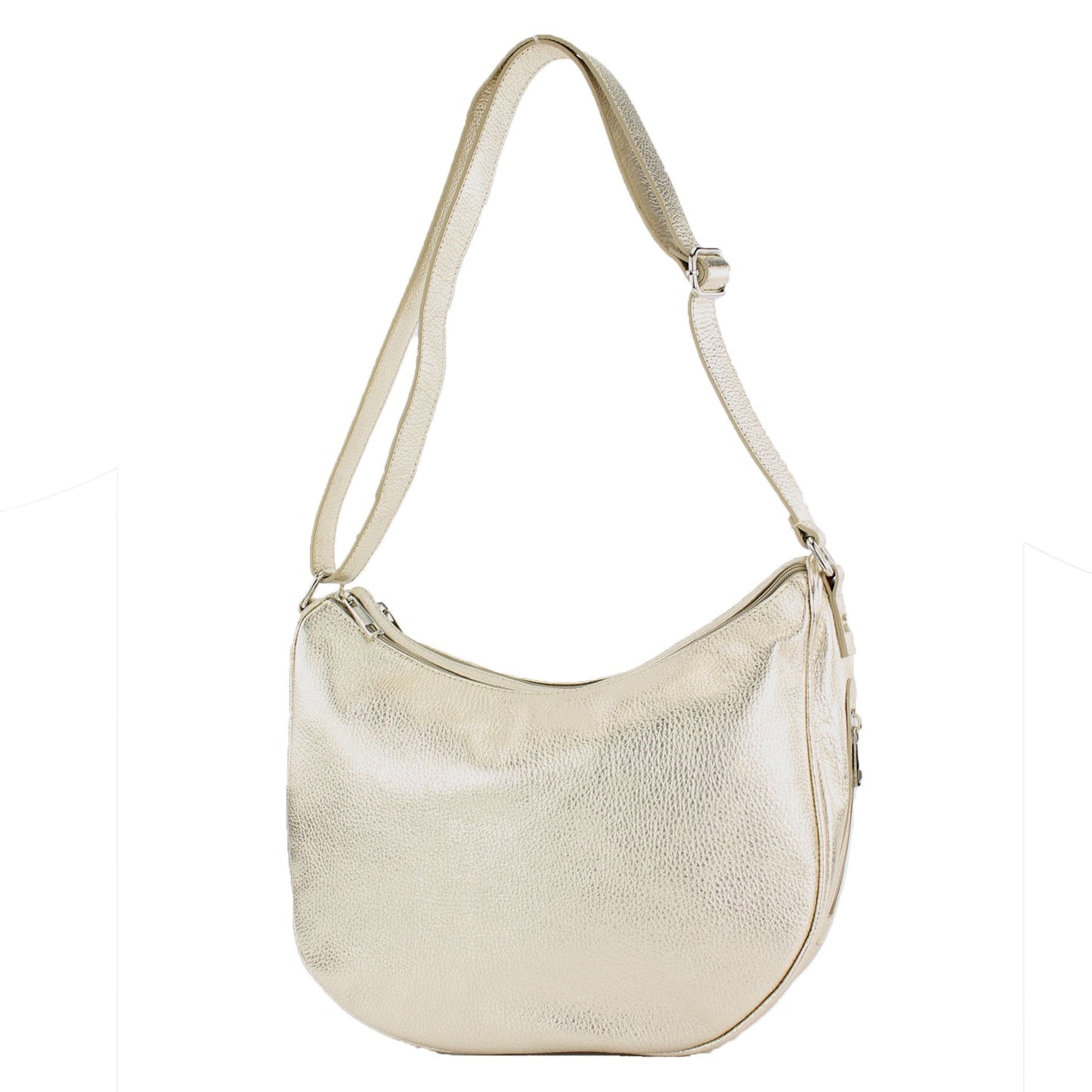 modamoda de T222 Damen Leder Umhängetasche Schultertasche handmade in Italy