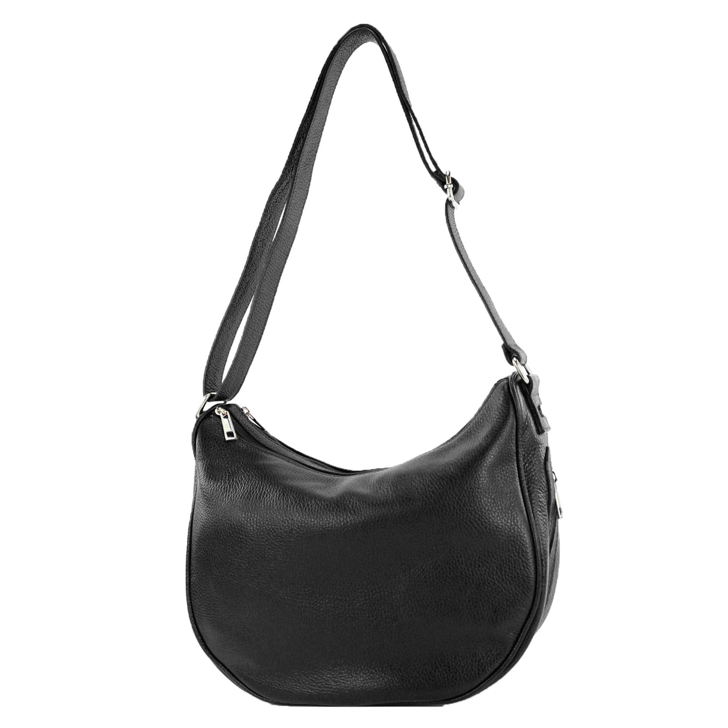 modamoda de T222 Damen Leder Umhängetasche Schultertasche handmade in Italy