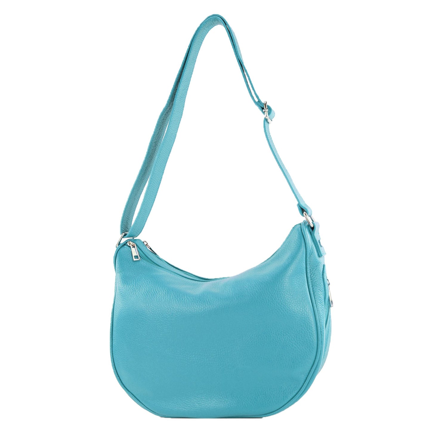modamoda de T222 Damen Leder Umhängetasche Schultertasche handmade in Italy