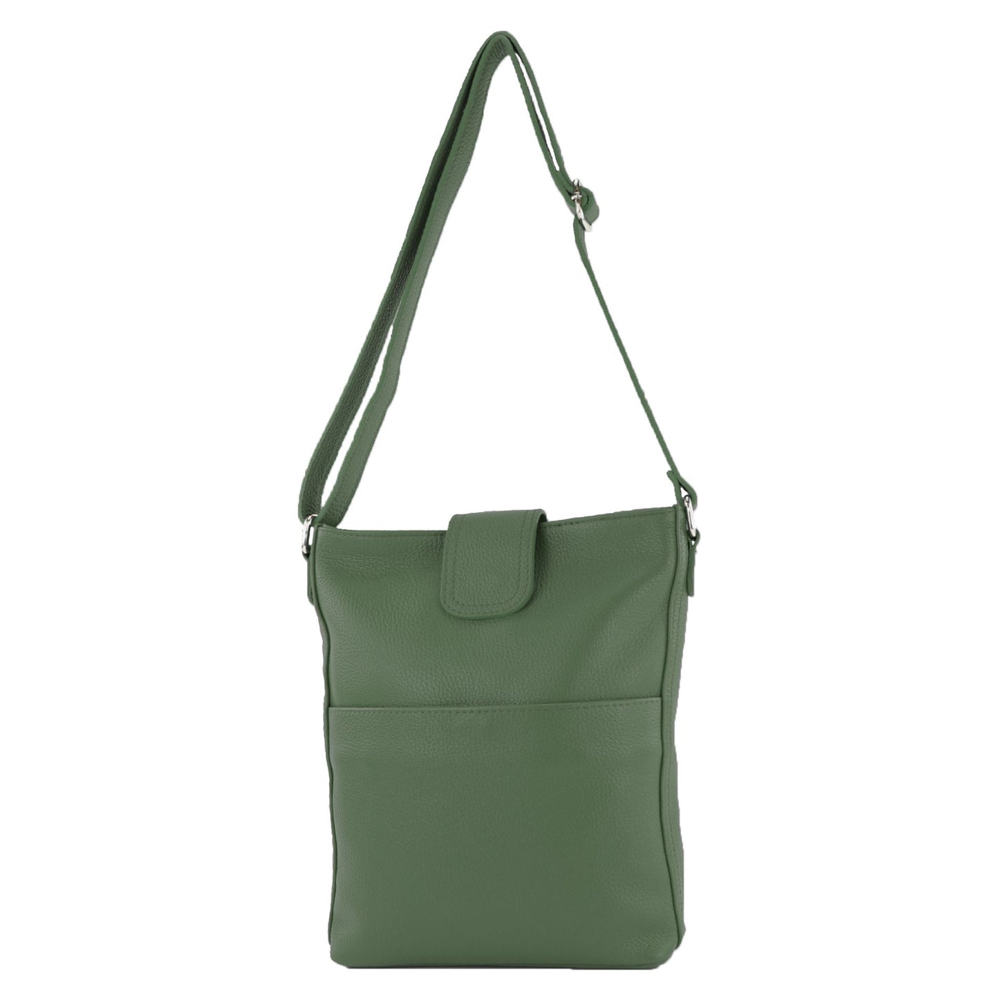 modamoda de T224 Damen Leder Umhängetasche Schultertasche Medium handmade in Italy