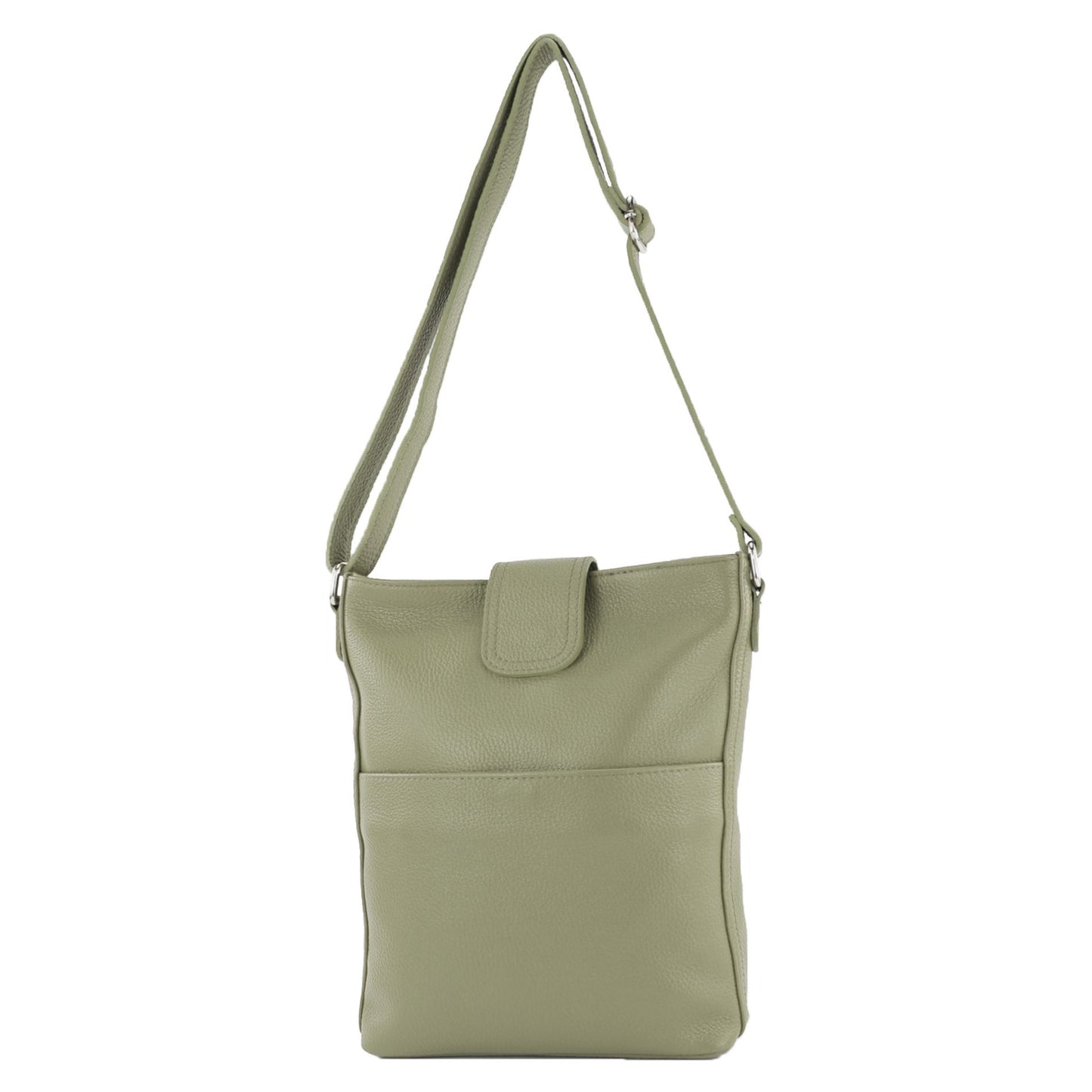 modamoda de T224 Damen Leder Umhängetasche Schultertasche Medium handmade in Italy
