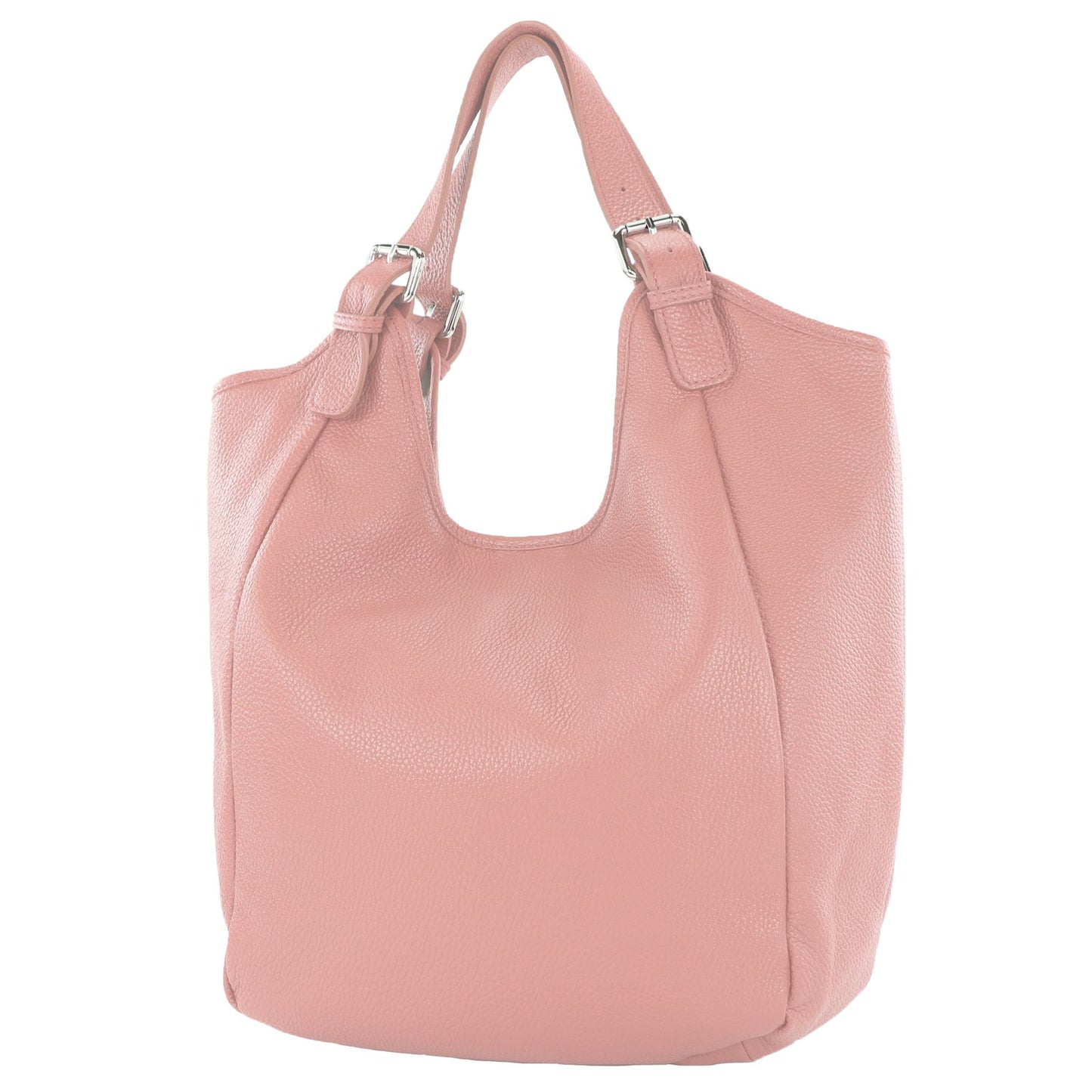 modamoda de T227 Damen Shopper Schultertasche Leder Large handmade in Italy