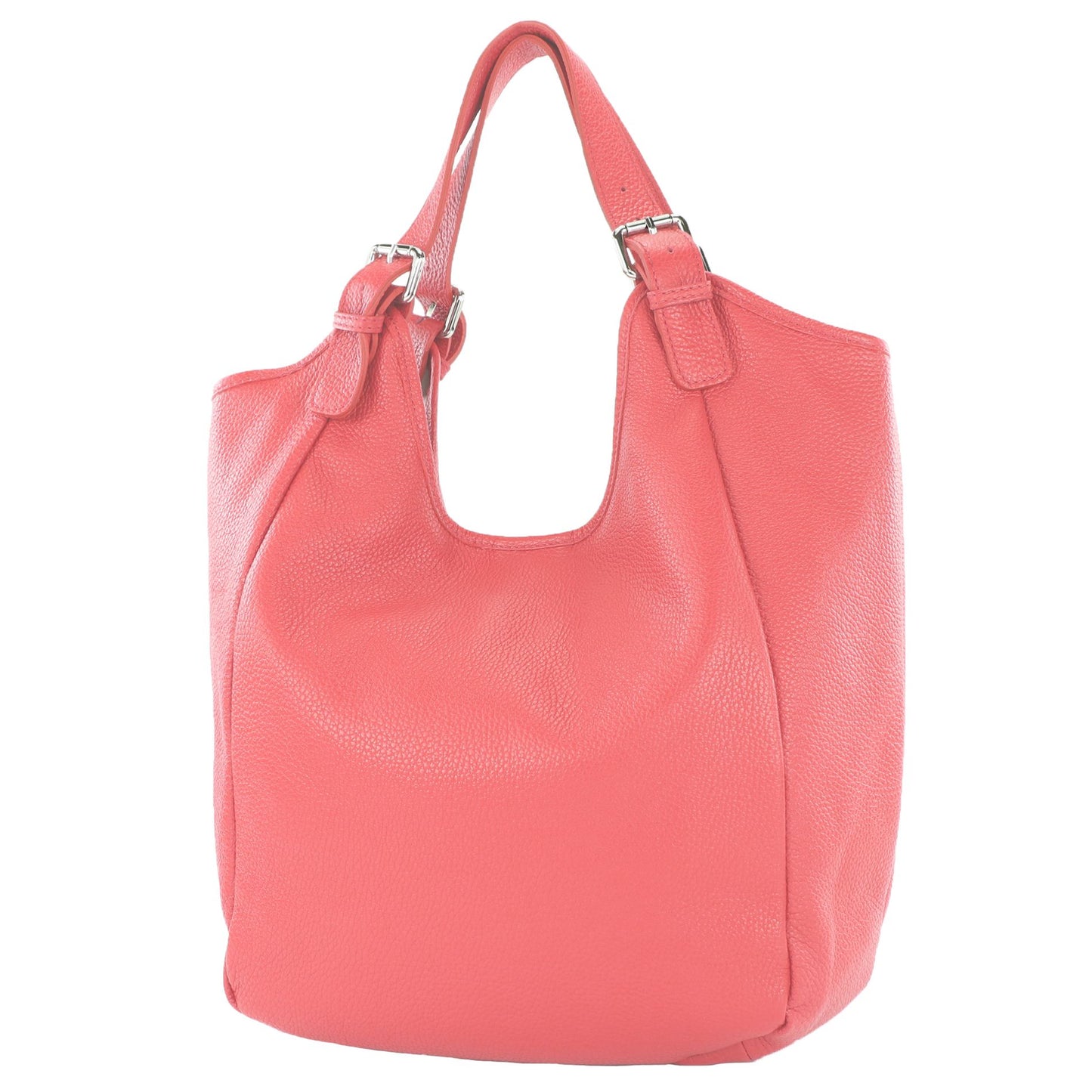 modamoda de T227 Damen Shopper Schultertasche Leder Large handmade in Italy