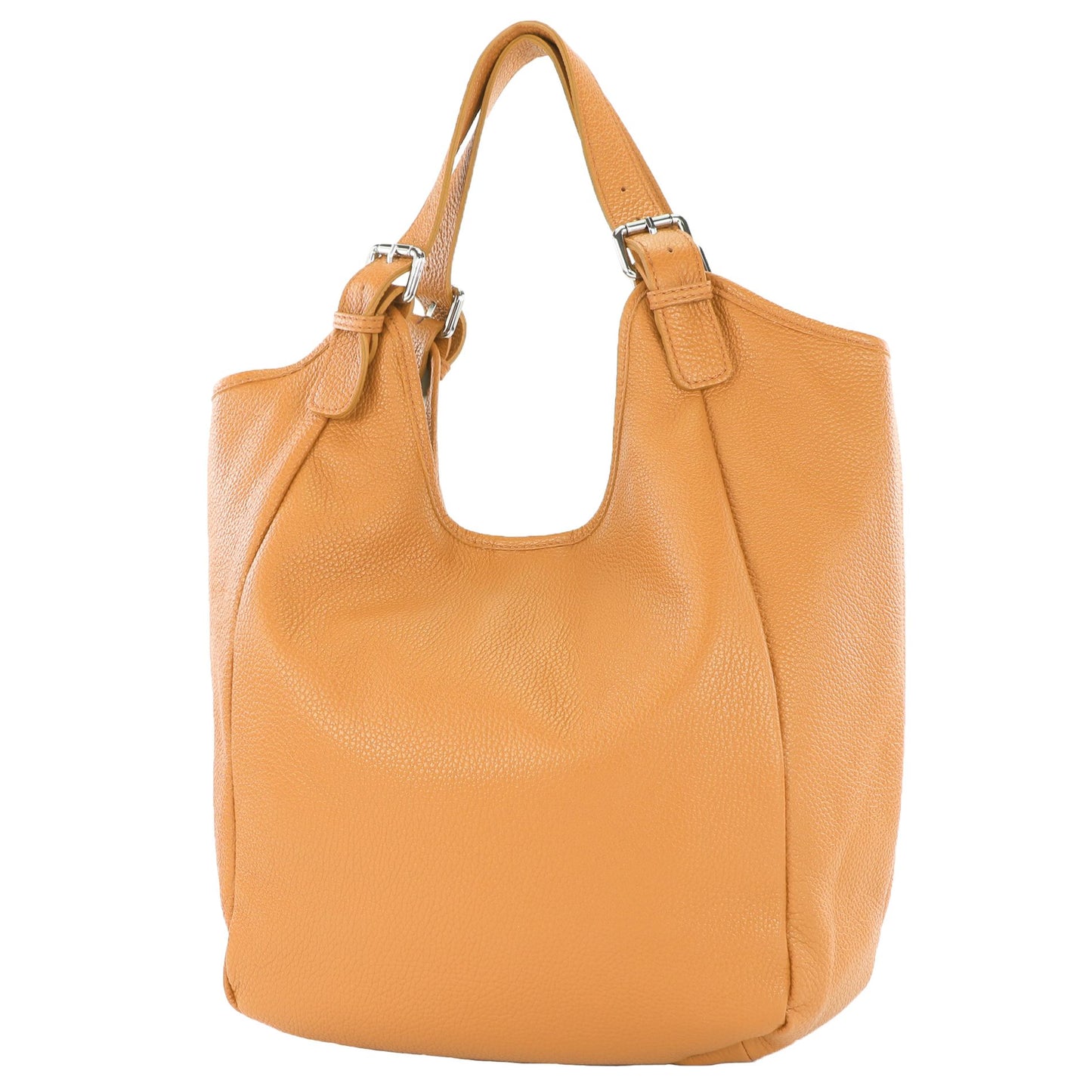 modamoda de T227 Damen Shopper Schultertasche Leder Large handmade in Italy