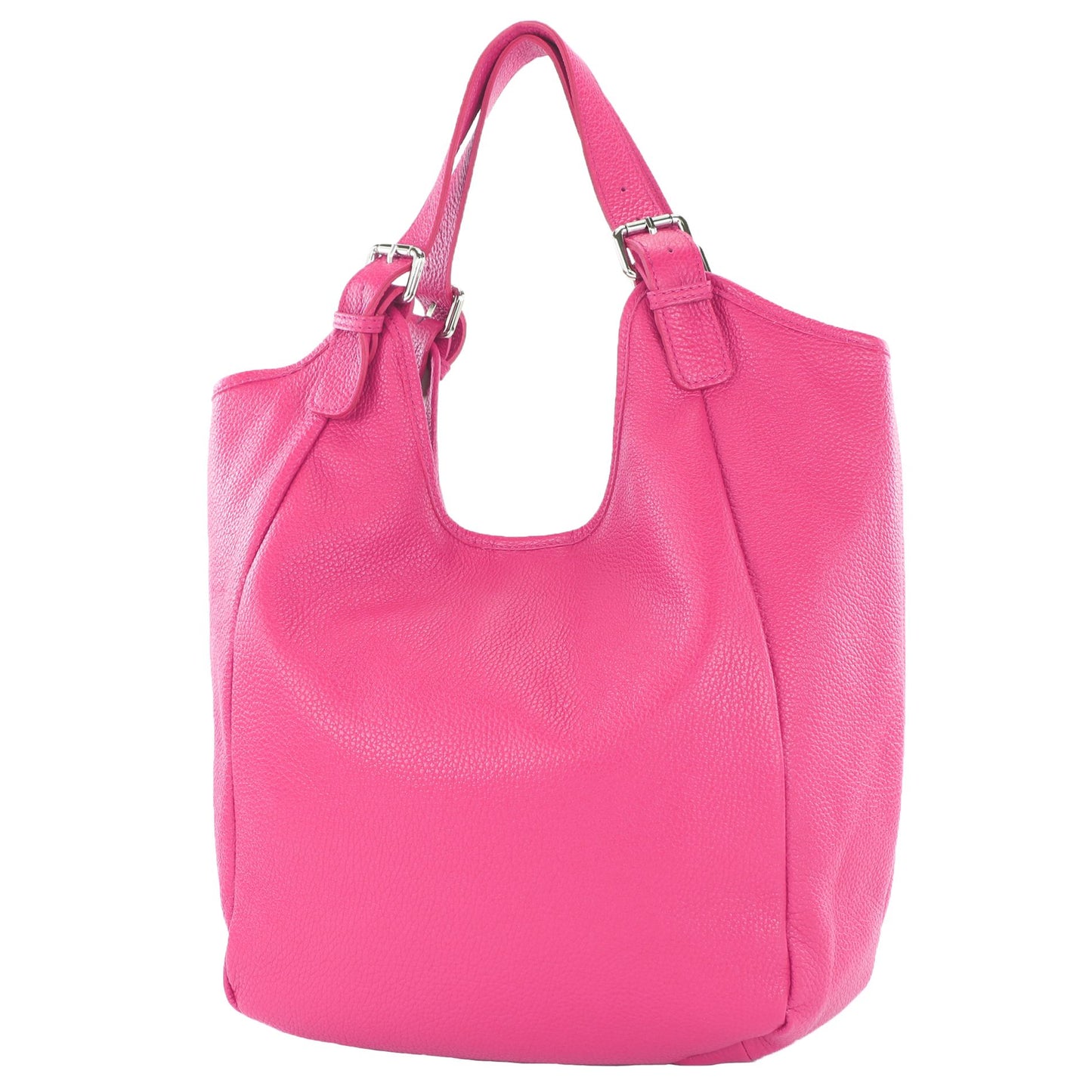 modamoda de T227 Damen Shopper Schultertasche Leder Large handmade in Italy