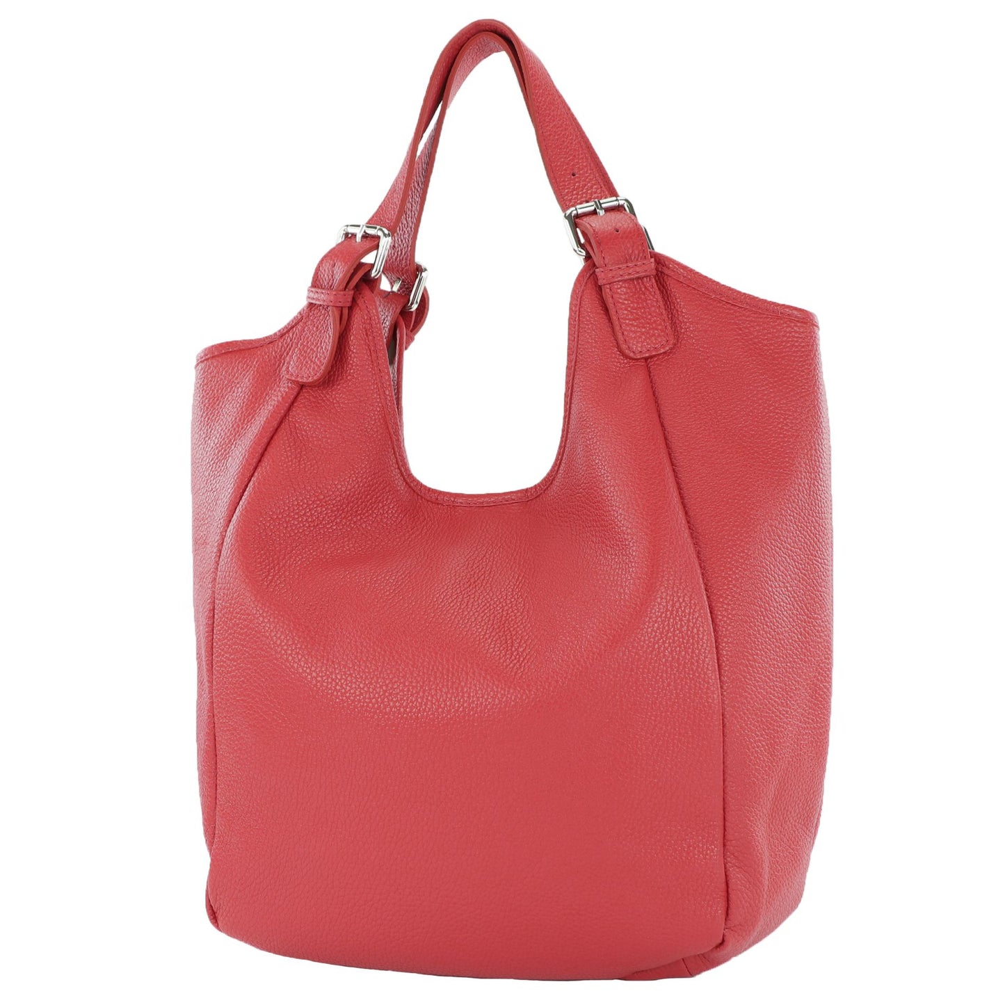 modamoda de T227 Damen Shopper Schultertasche Leder Large handmade in Italy