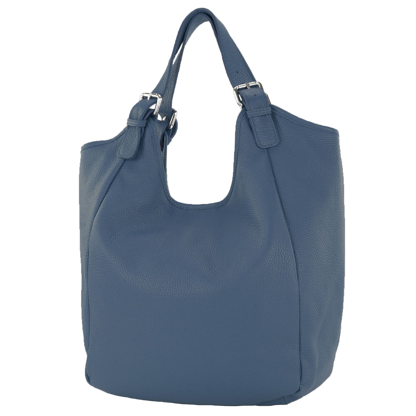 modamoda de T227 Damen Shopper Schultertasche Leder Large handmade in Italy
