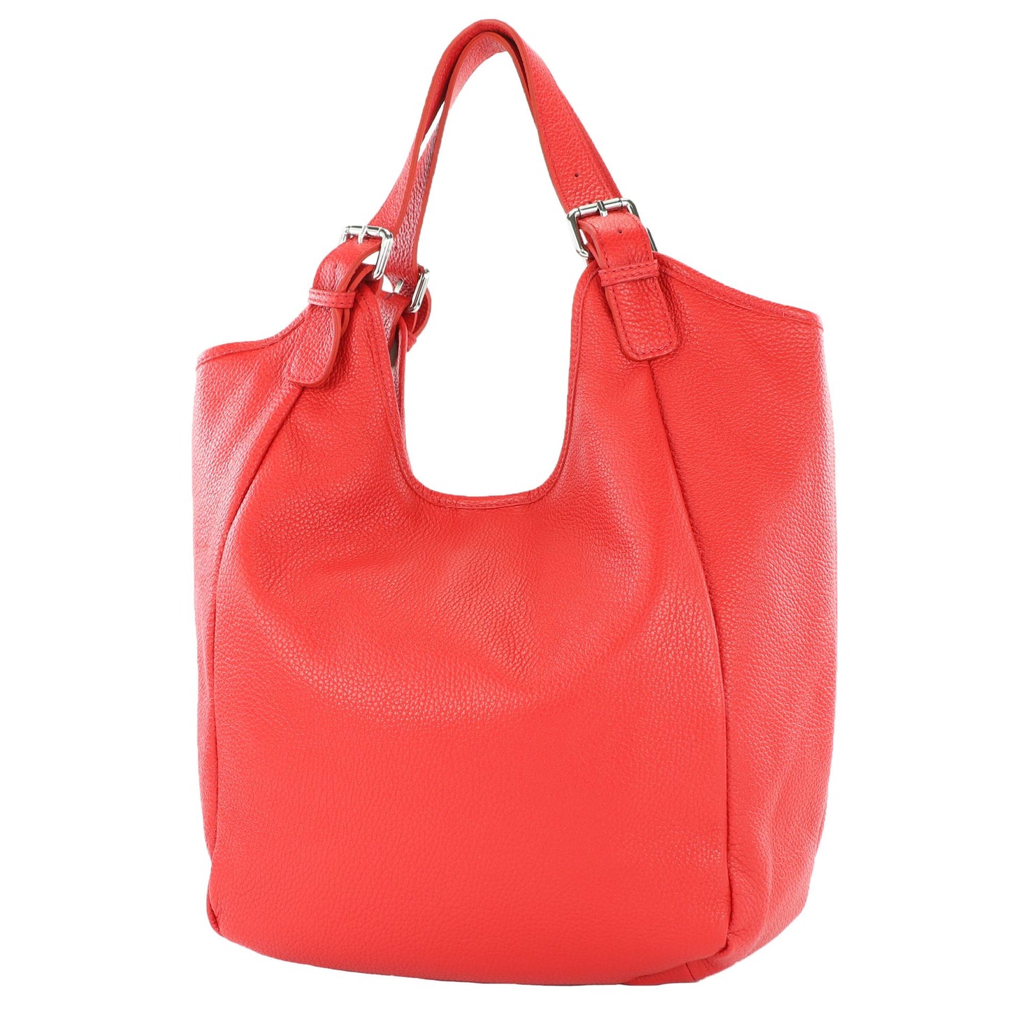 modamoda de T227 Damen Shopper Schultertasche Leder Large handmade in Italy