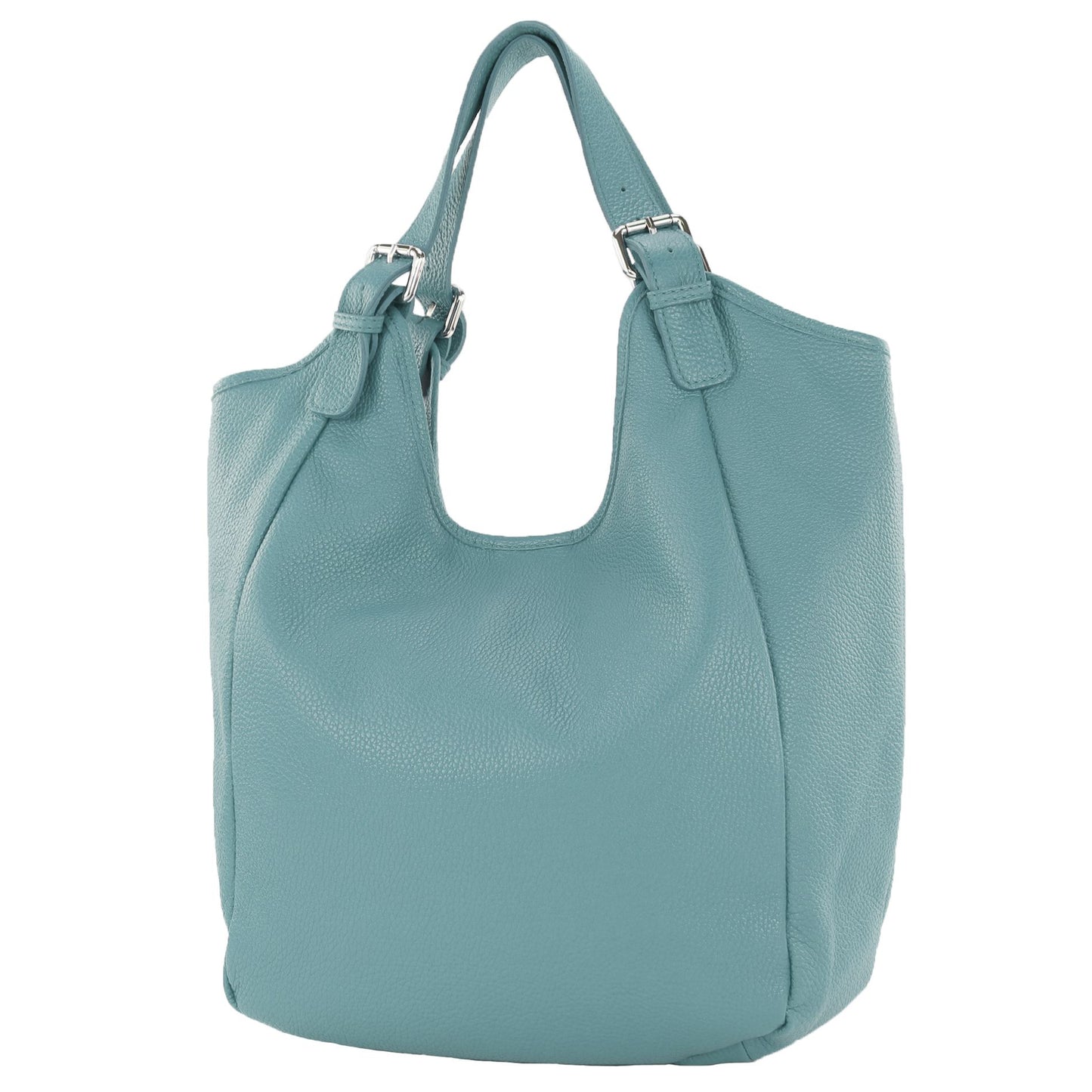 modamoda de T227 Damen Shopper Schultertasche Leder Large handmade in Italy