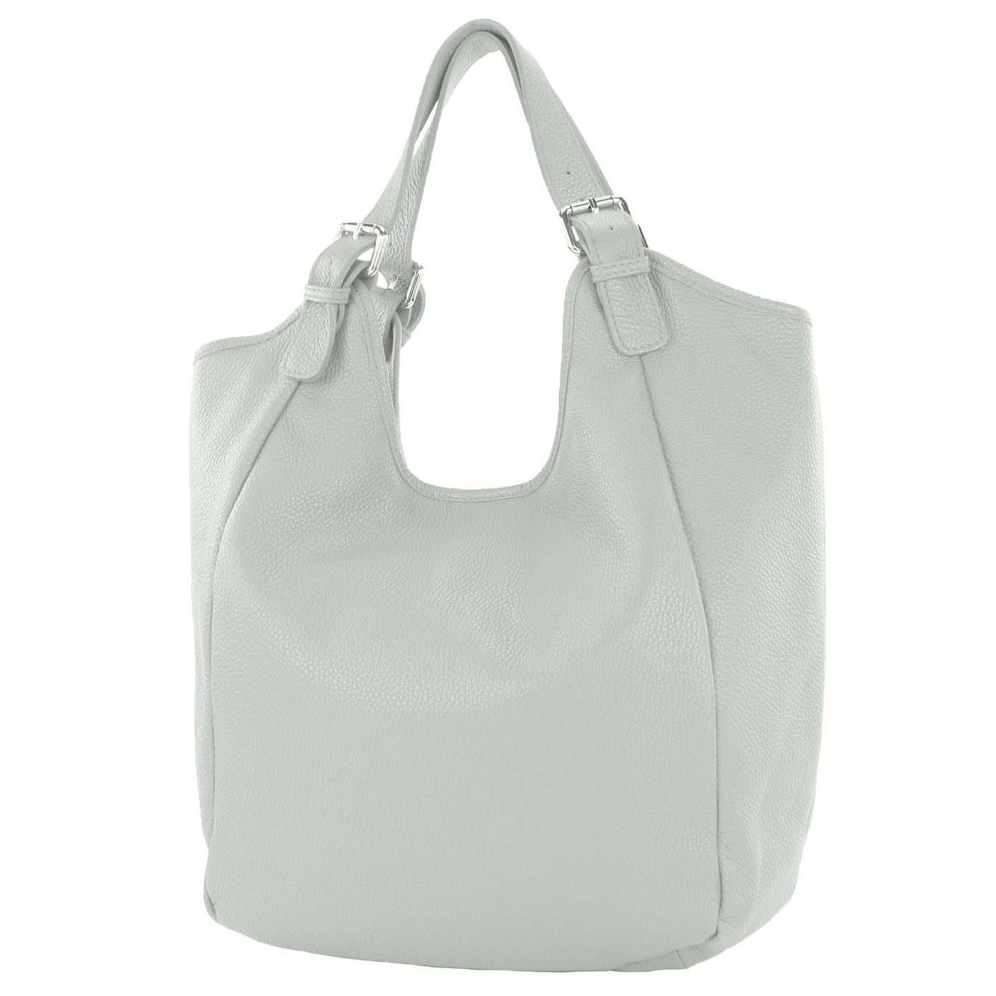 modamoda de T227 Damen Shopper Schultertasche Leder Large handmade in Italy