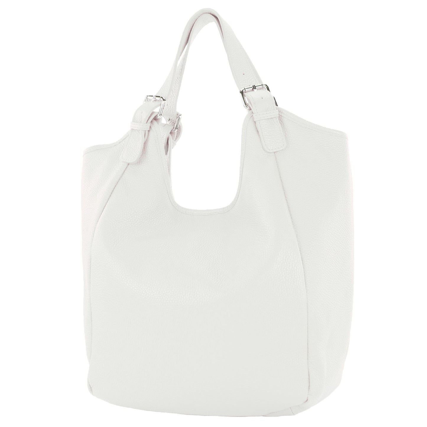 modamoda de T227 Damen Shopper Schultertasche Leder Large handmade in Italy