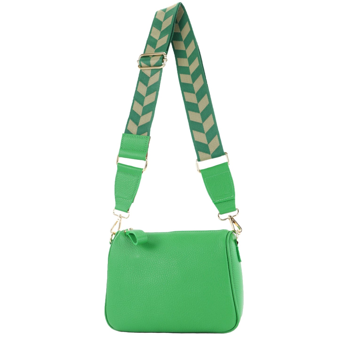 modamoda de T230 Damen Leder Umhängetasche Schultertasche handmade in Italy