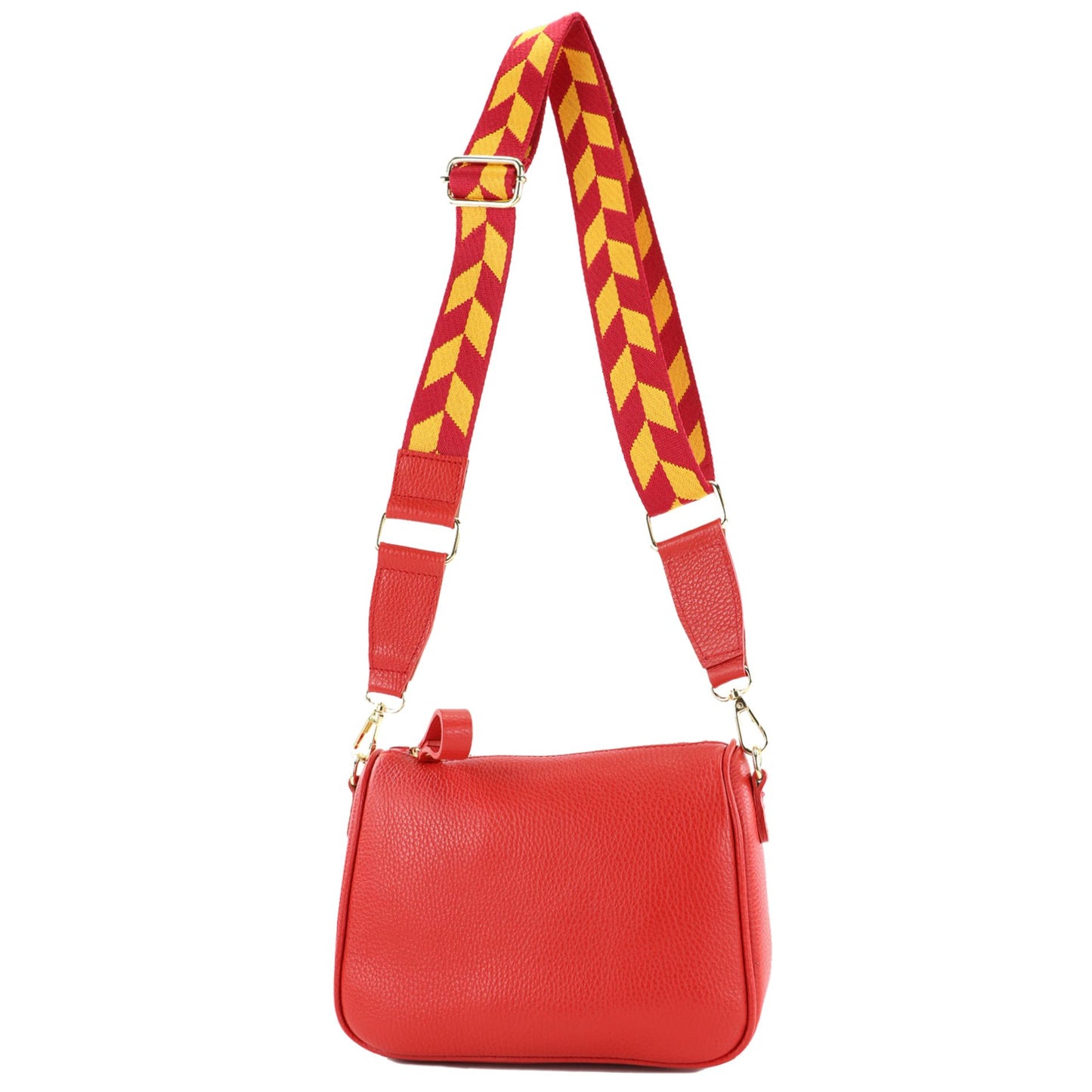 modamoda de T230 Damen Leder Umhängetasche Schultertasche handmade in Italy