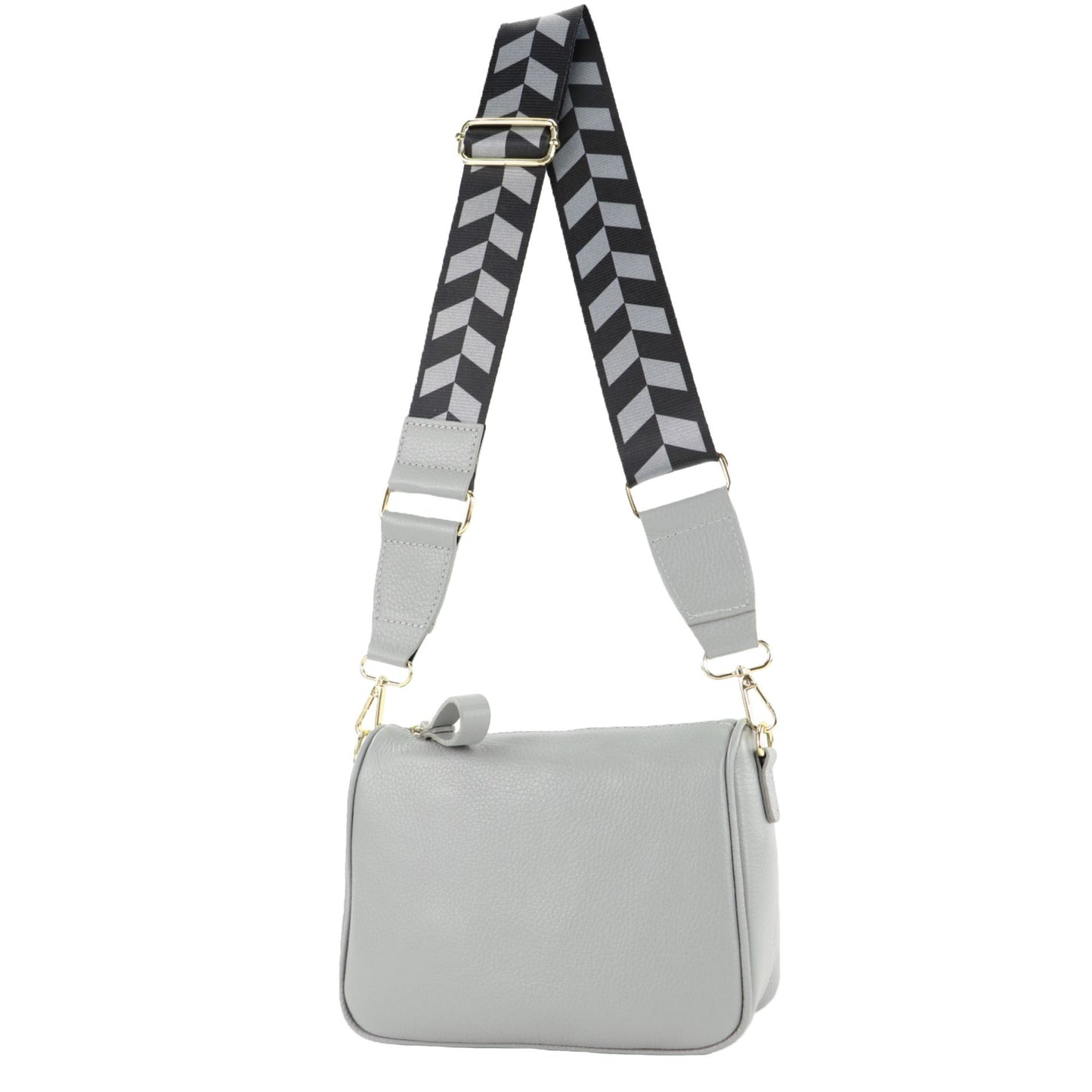 modamoda de T230 Damen Leder Umhängetasche Schultertasche handmade in Italy