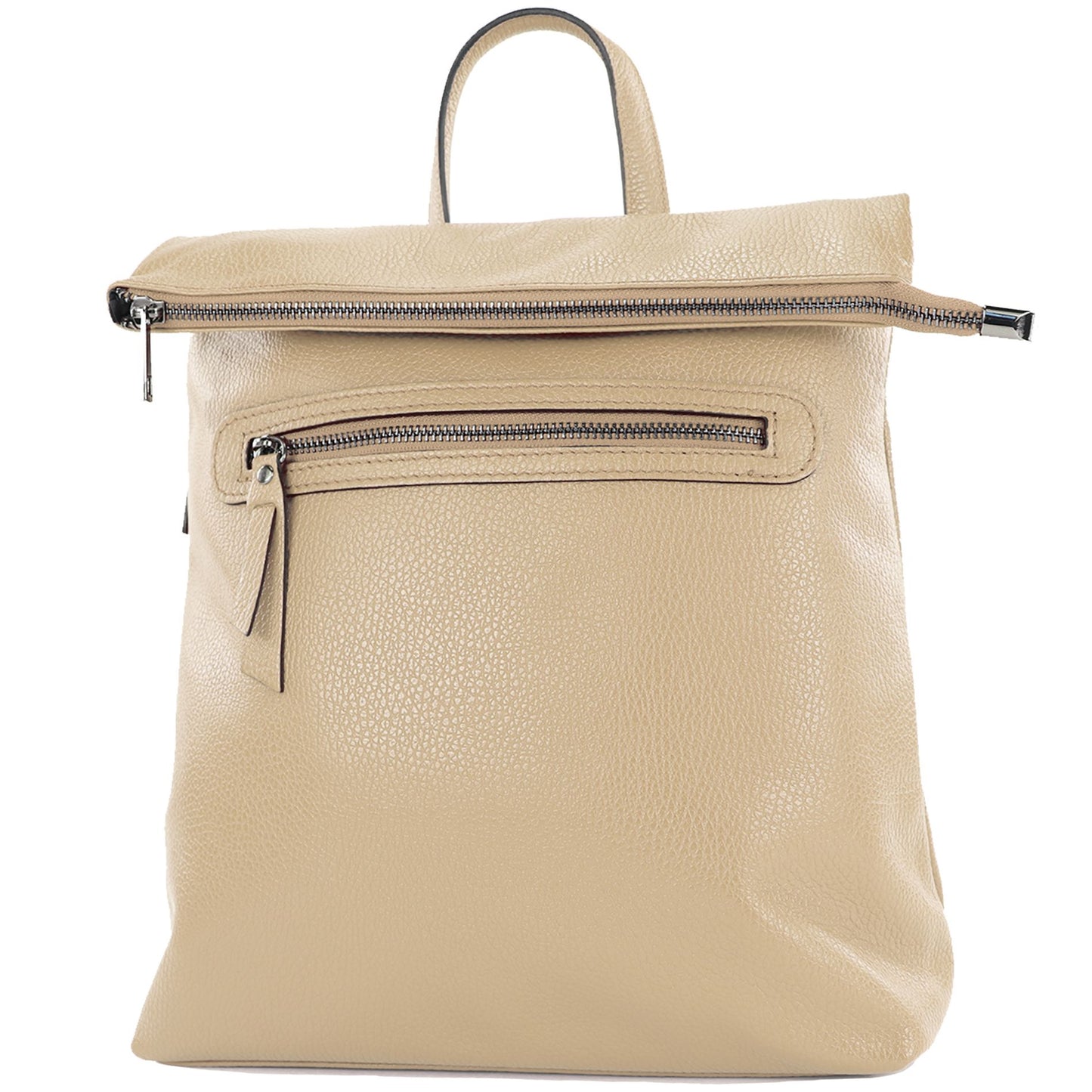 modamoda de - T235 - Damen Rucksack Tasche ital. Echtleder