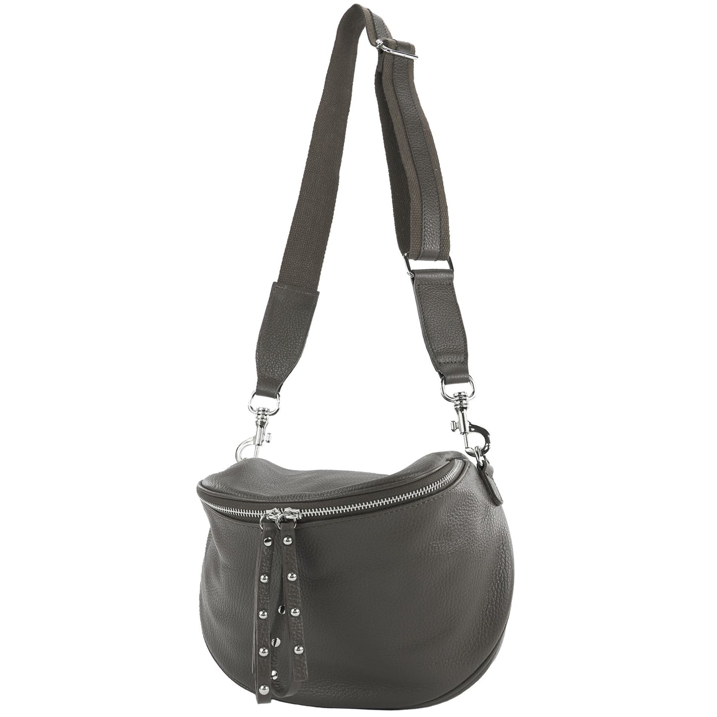 modamoda de - T236 - Umhängetasche Klein Small aus ital. Leder