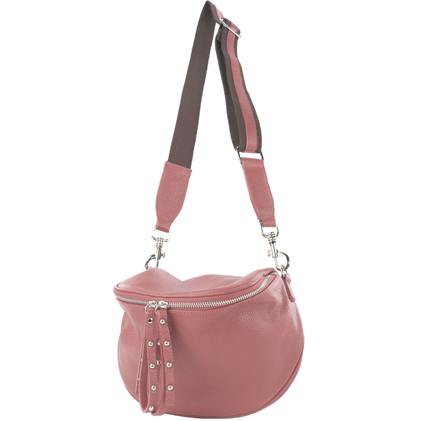 modamoda de - T236 - Umhängetasche Klein Small aus ital. Leder