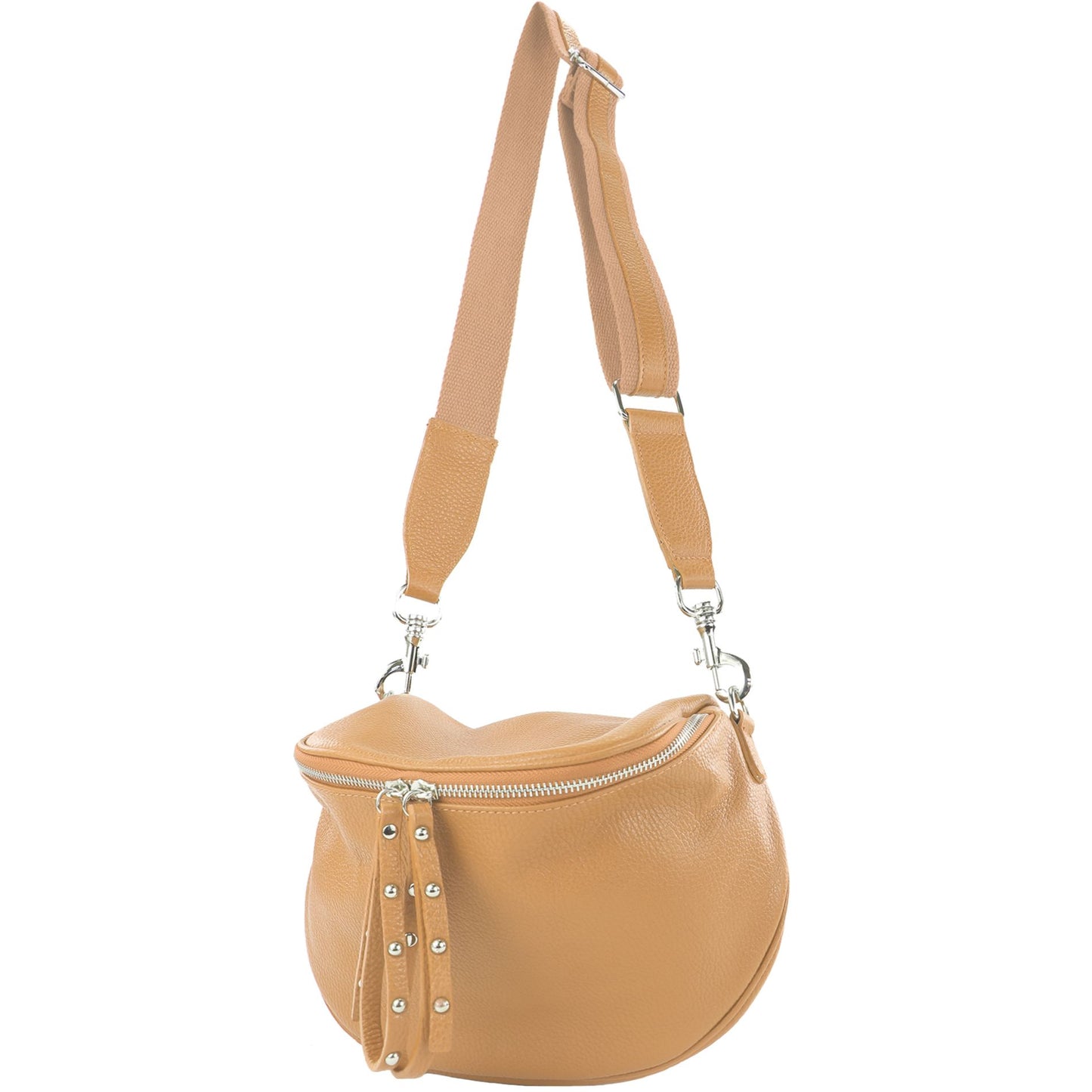 modamoda de - T236 - Umhängetasche Klein Small aus ital. Leder