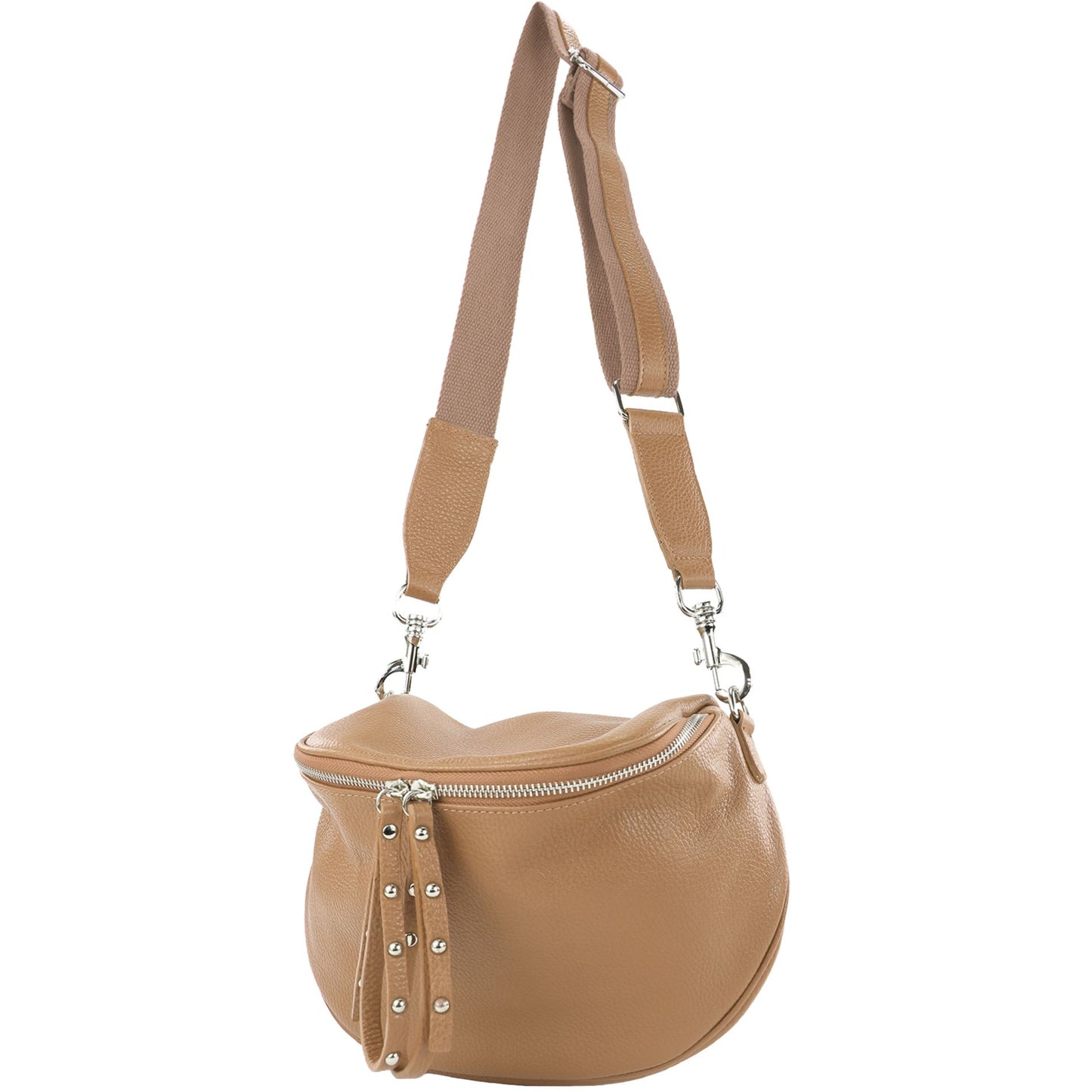 modamoda de - T236 - Umhängetasche Klein Small aus ital. Leder
