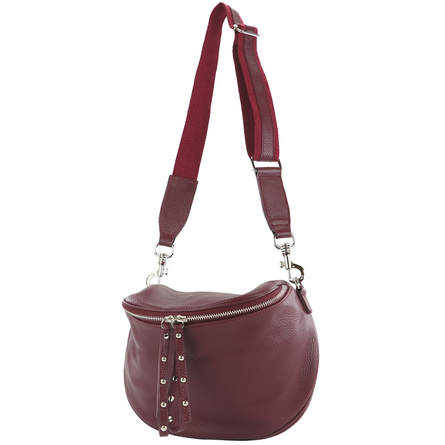 modamoda de - T236 - Umhängetasche Klein Small aus ital. Leder