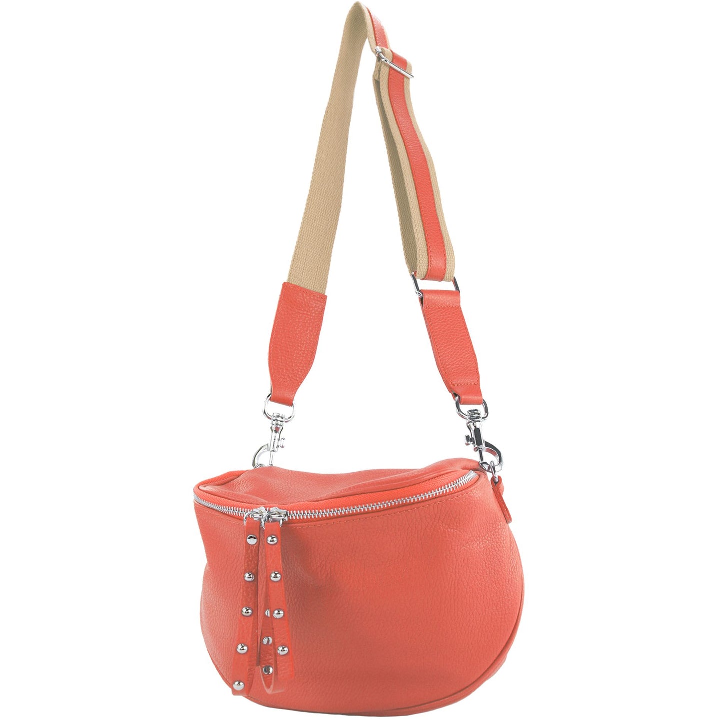 modamoda de - T236 - Umhängetasche Klein Small aus ital. Leder