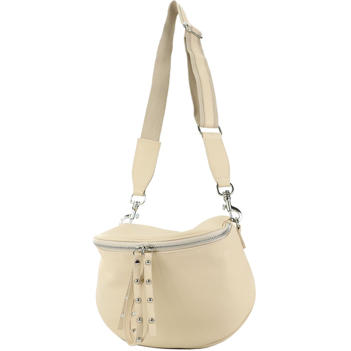 modamoda de - T236 - Umhängetasche Klein Small aus ital. Leder