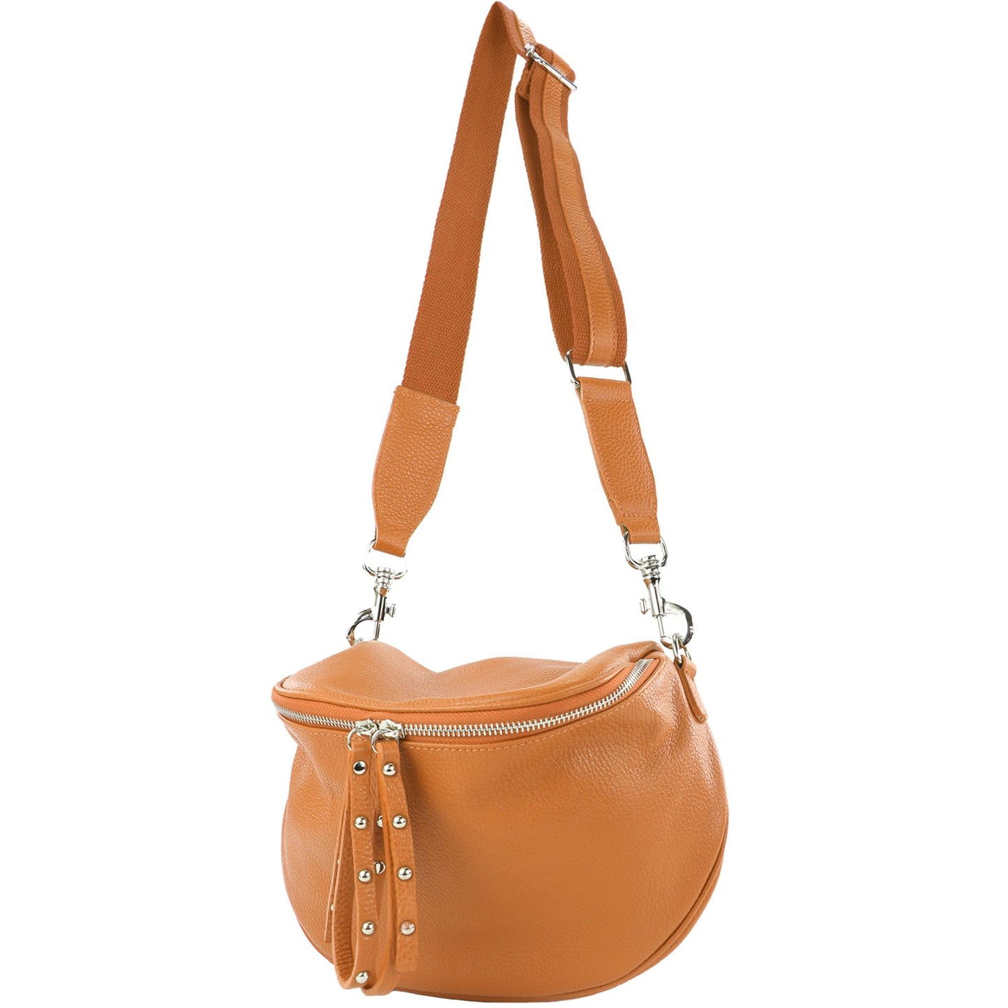 modamoda de - T236 - Umhängetasche Klein Small aus ital. Leder