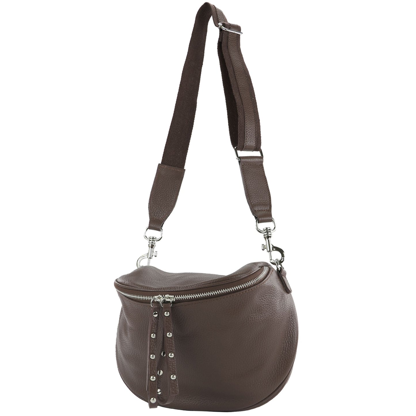 modamoda de - T236 - Umhängetasche Klein Small aus ital. Leder