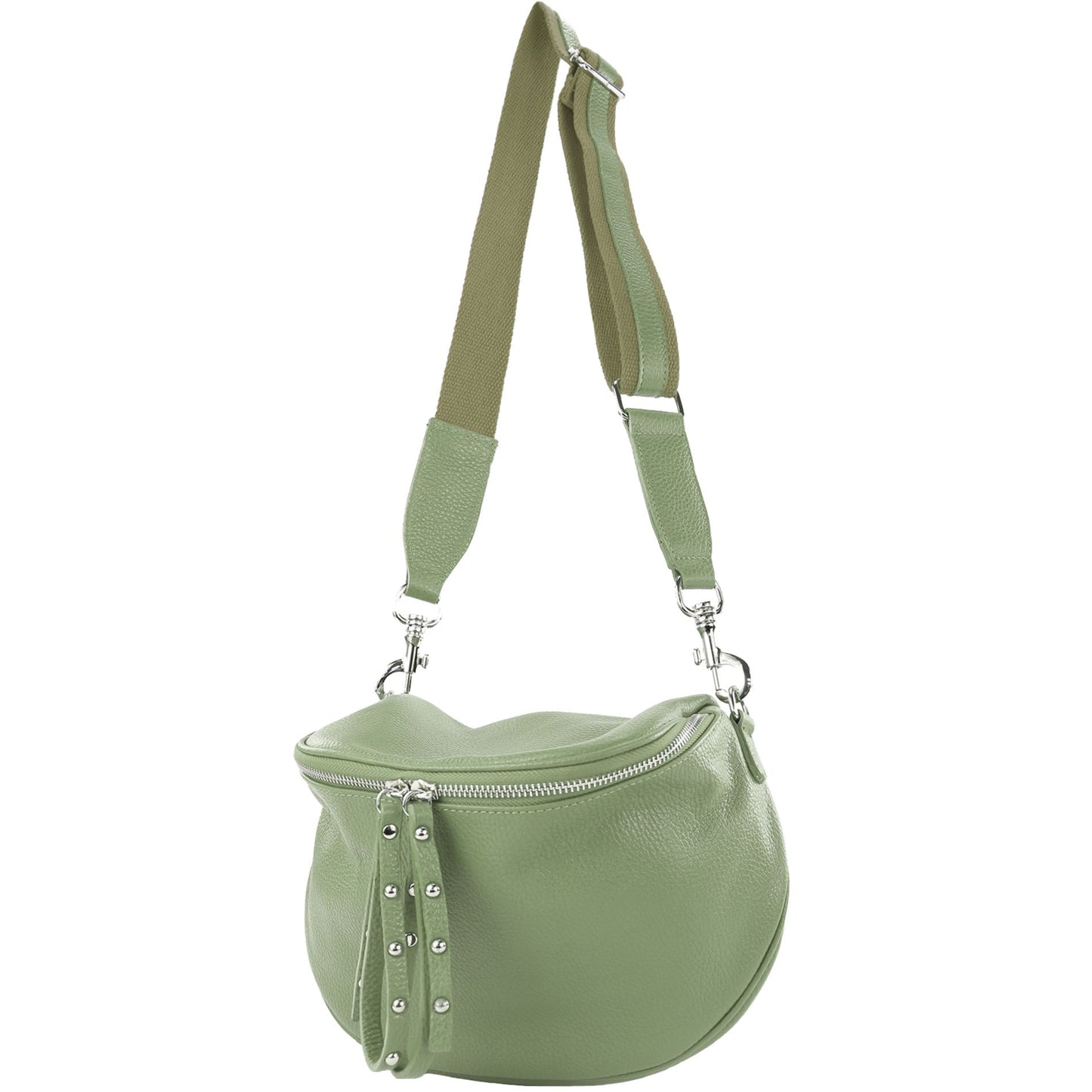 modamoda de - T236 - Umhängetasche Klein Small aus ital. Leder