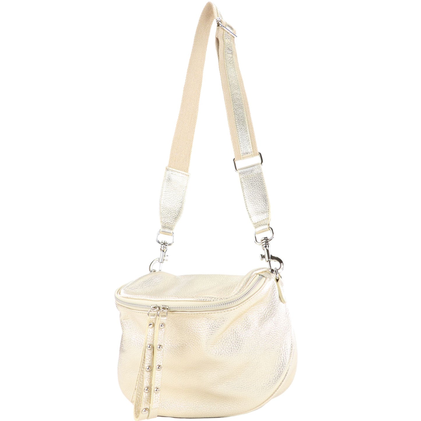 modamoda de - T236 - Umhängetasche Klein Small aus ital. Leder