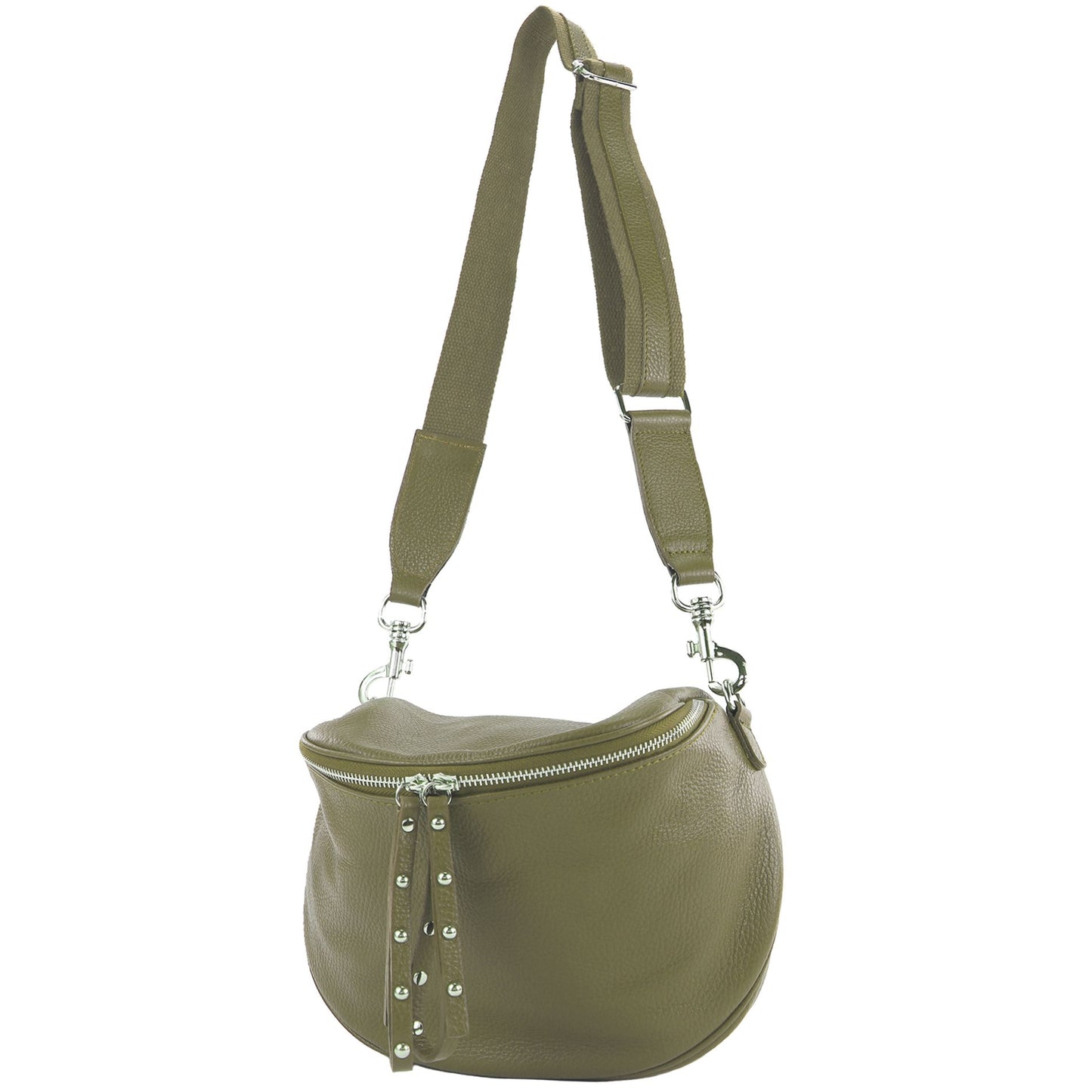 modamoda de - T236 - Umhängetasche Klein Small aus ital. Leder