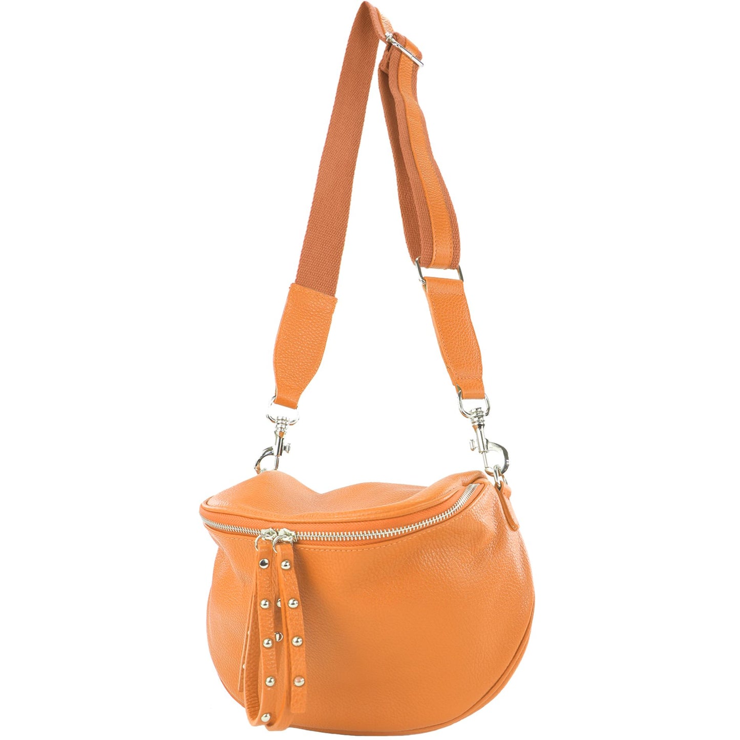 modamoda de - T236 - Umhängetasche Klein Small aus ital. Leder