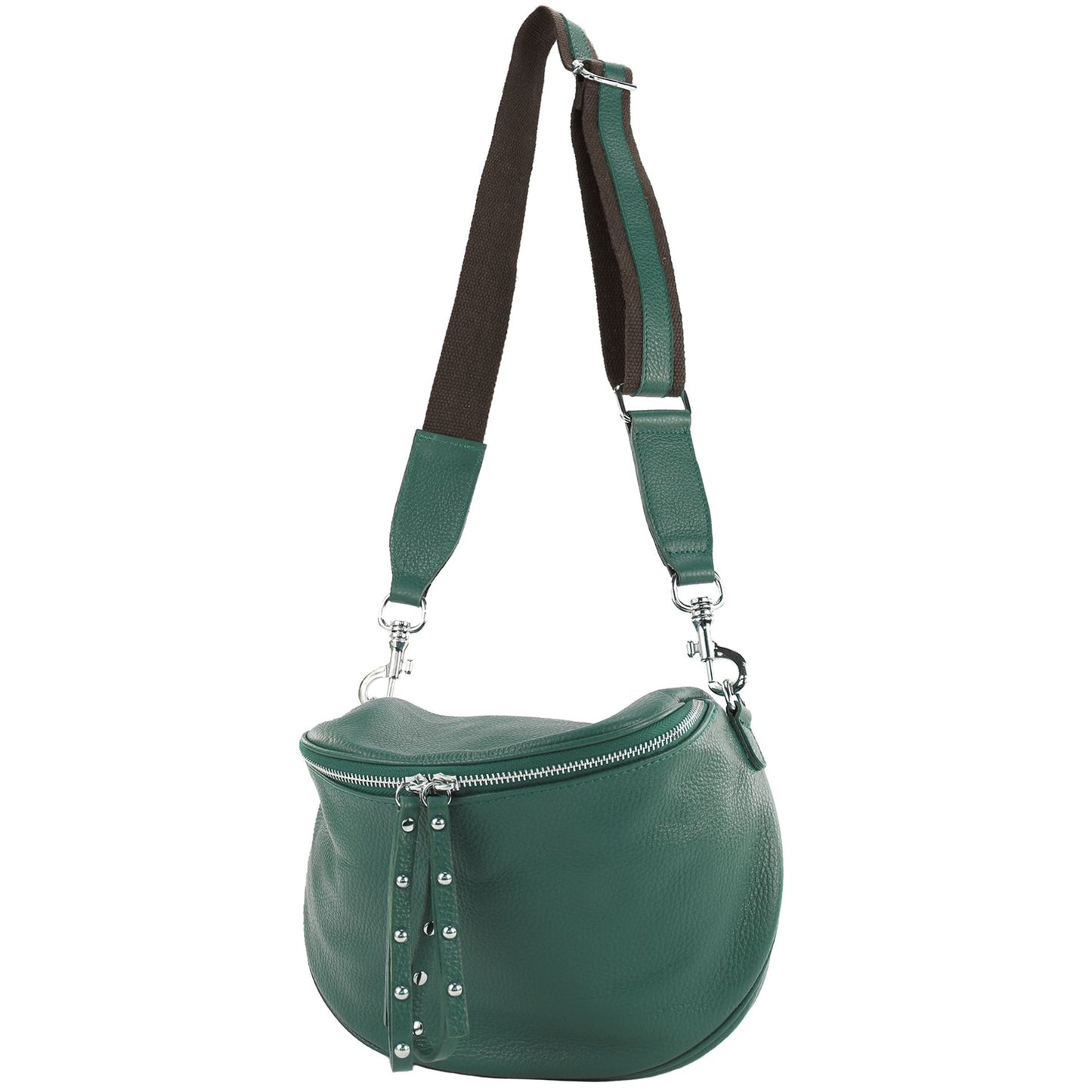 modamoda de - T236 - Umhängetasche Klein Small aus ital. Leder