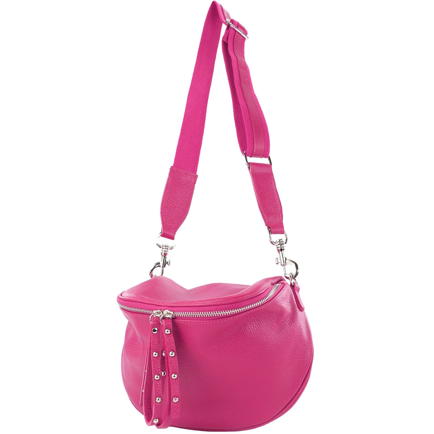 modamoda de - T236 - Umhängetasche Klein Small aus ital. Leder