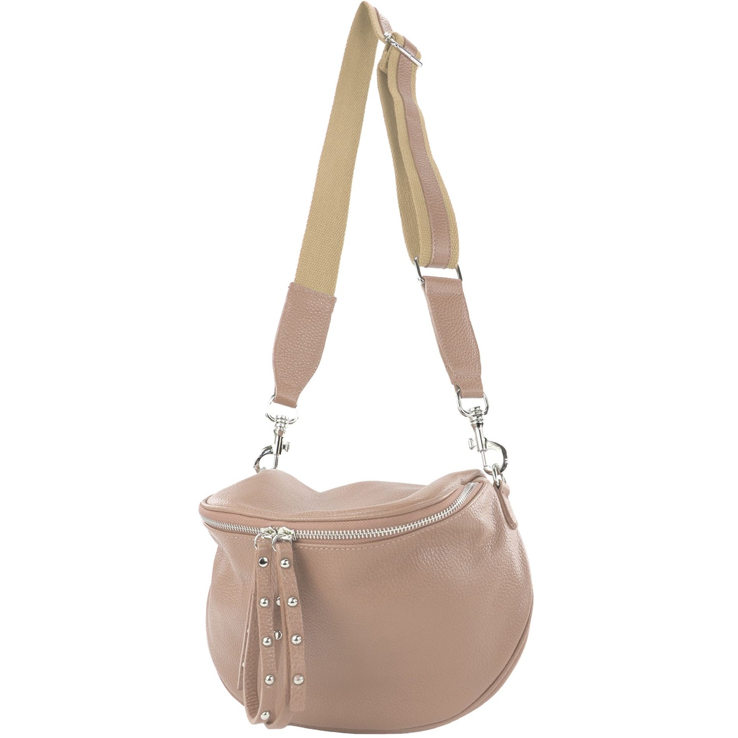 modamoda de - T236 - Umhängetasche Klein Small aus ital. Leder
