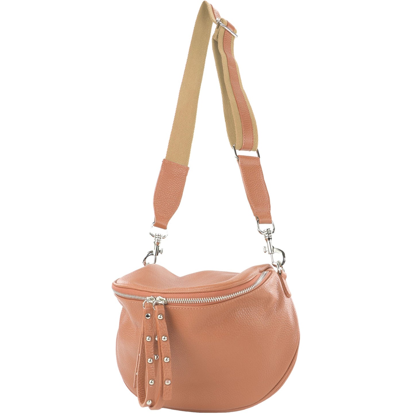 modamoda de - T236 - Umhängetasche Klein Small aus ital. Leder