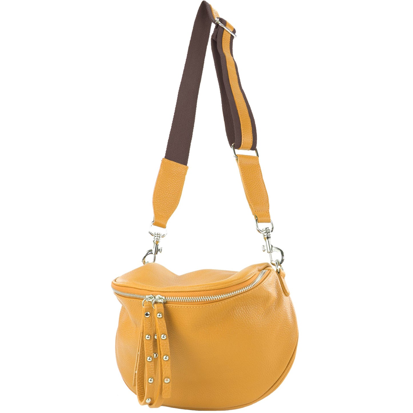 modamoda de - T236 - Umhängetasche Klein Small aus ital. Leder
