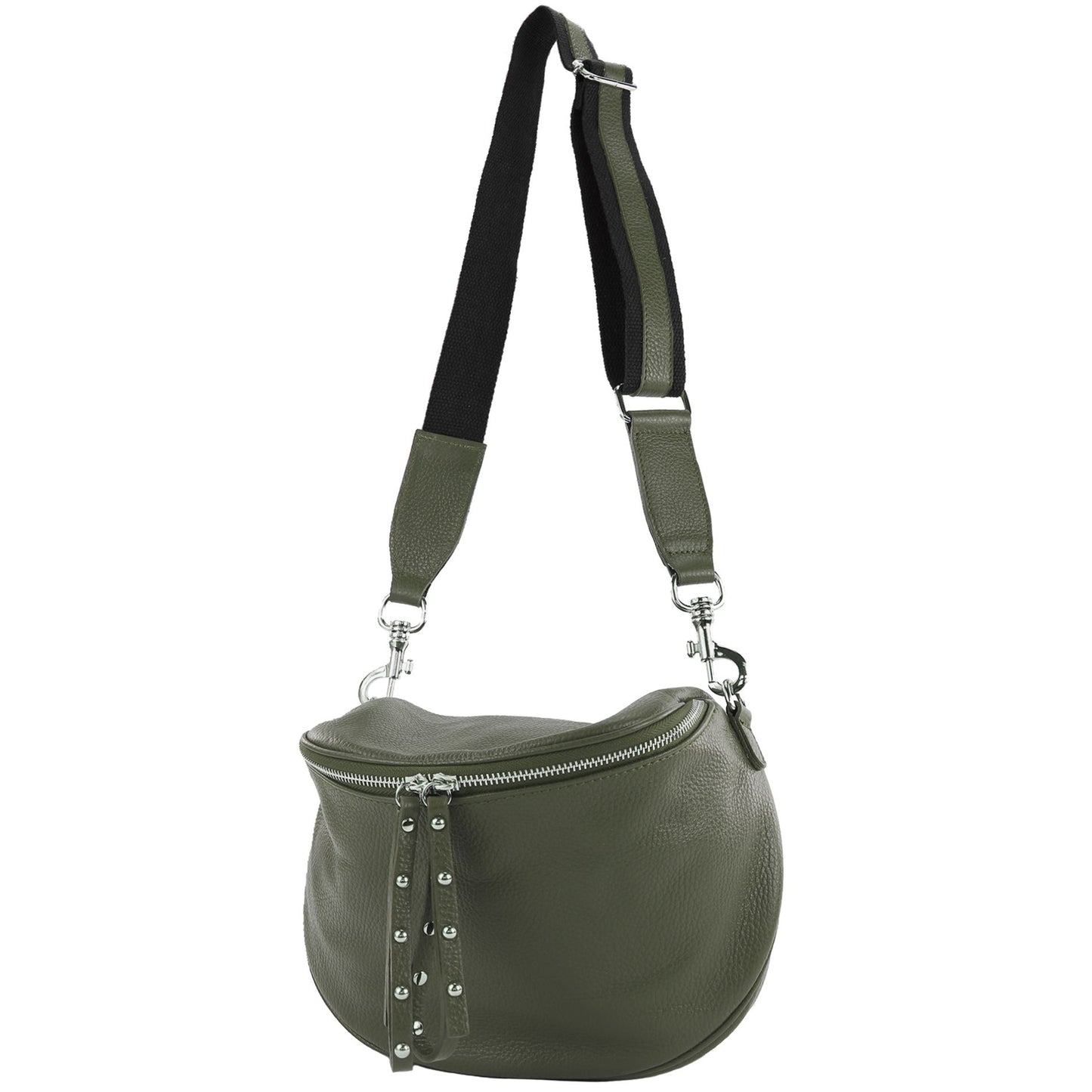 modamoda de - T236 - Umhängetasche Klein Small aus ital. Leder