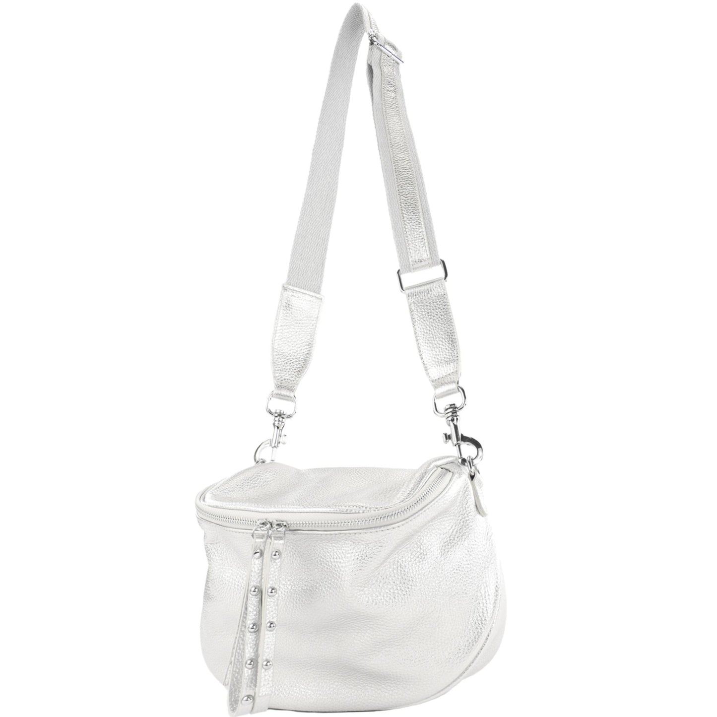 modamoda de - T236 - Umhängetasche Klein Small aus ital. Leder