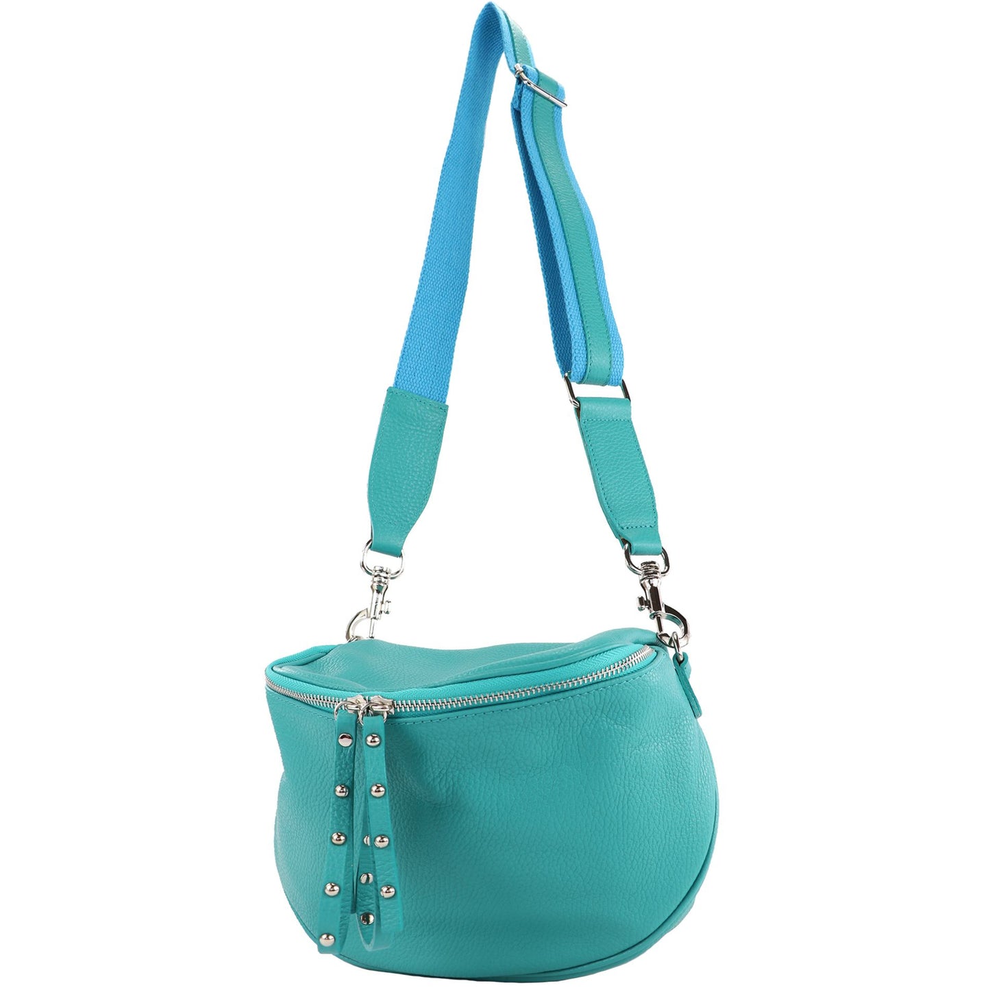 modamoda de - T236 - Umhängetasche Klein Small aus ital. Leder