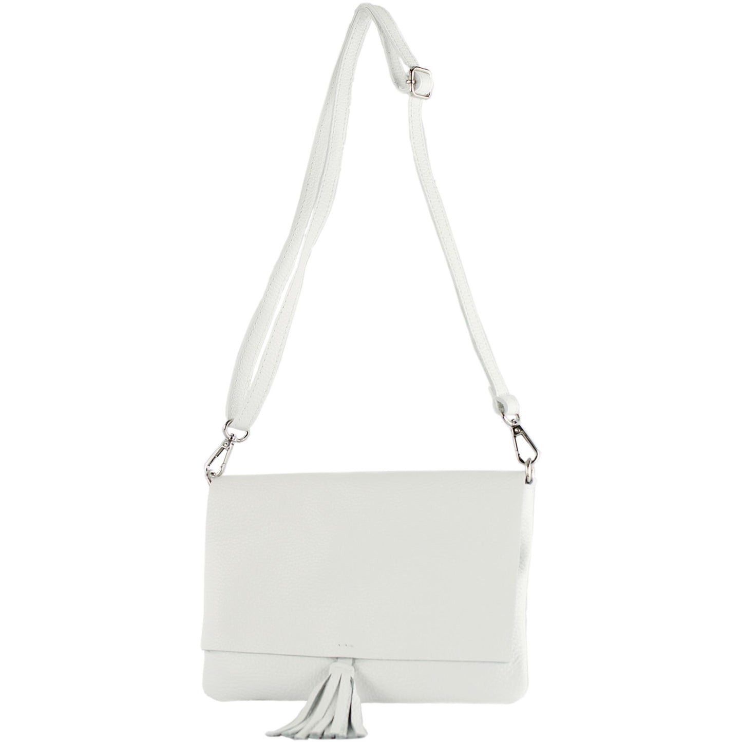 modamoda de - T242 - ital. Leder Clutch Umhängetasche Small
