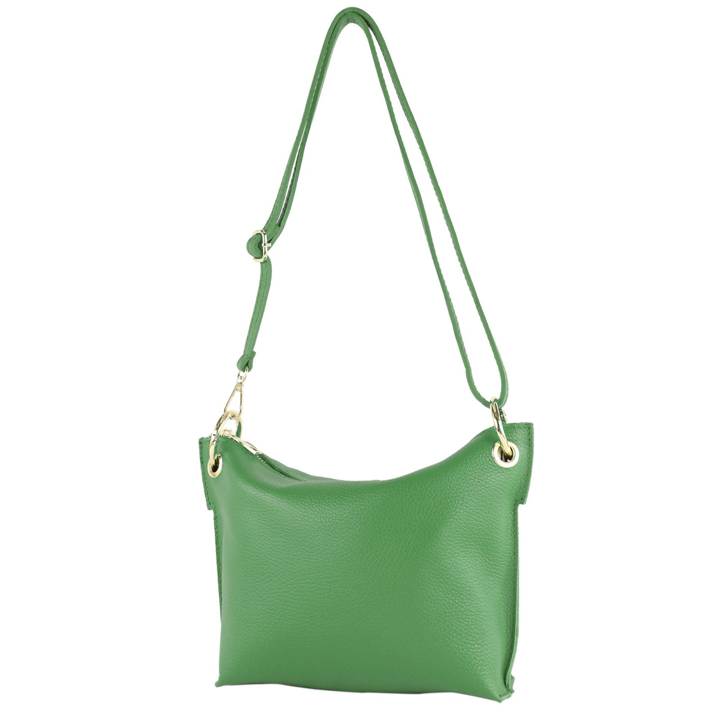 modamoda de - T243 - ital. Umhängetasche Klein Small aus Leder