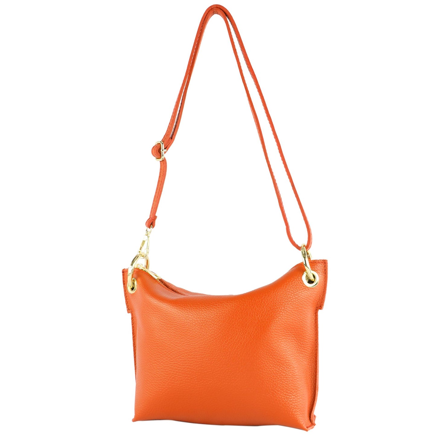modamoda de - T243 - ital. Umhängetasche Klein Small aus Leder